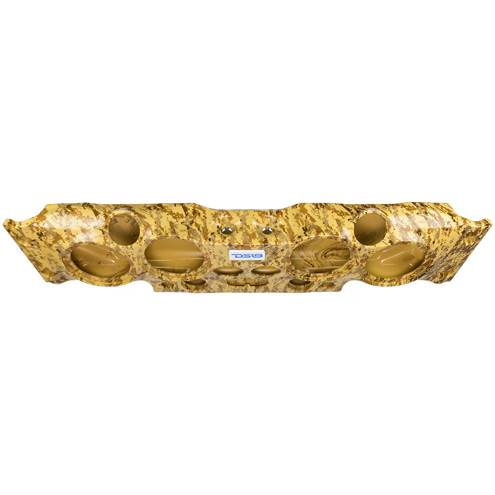DS18 JK-SBAR/CM Exclusive Overhead Audio Bar System for JK/JKU Jeeps (4x 8" Speakers 4x3.72" Tweeters 2x1" Drivers) Camo Beige - Image 3