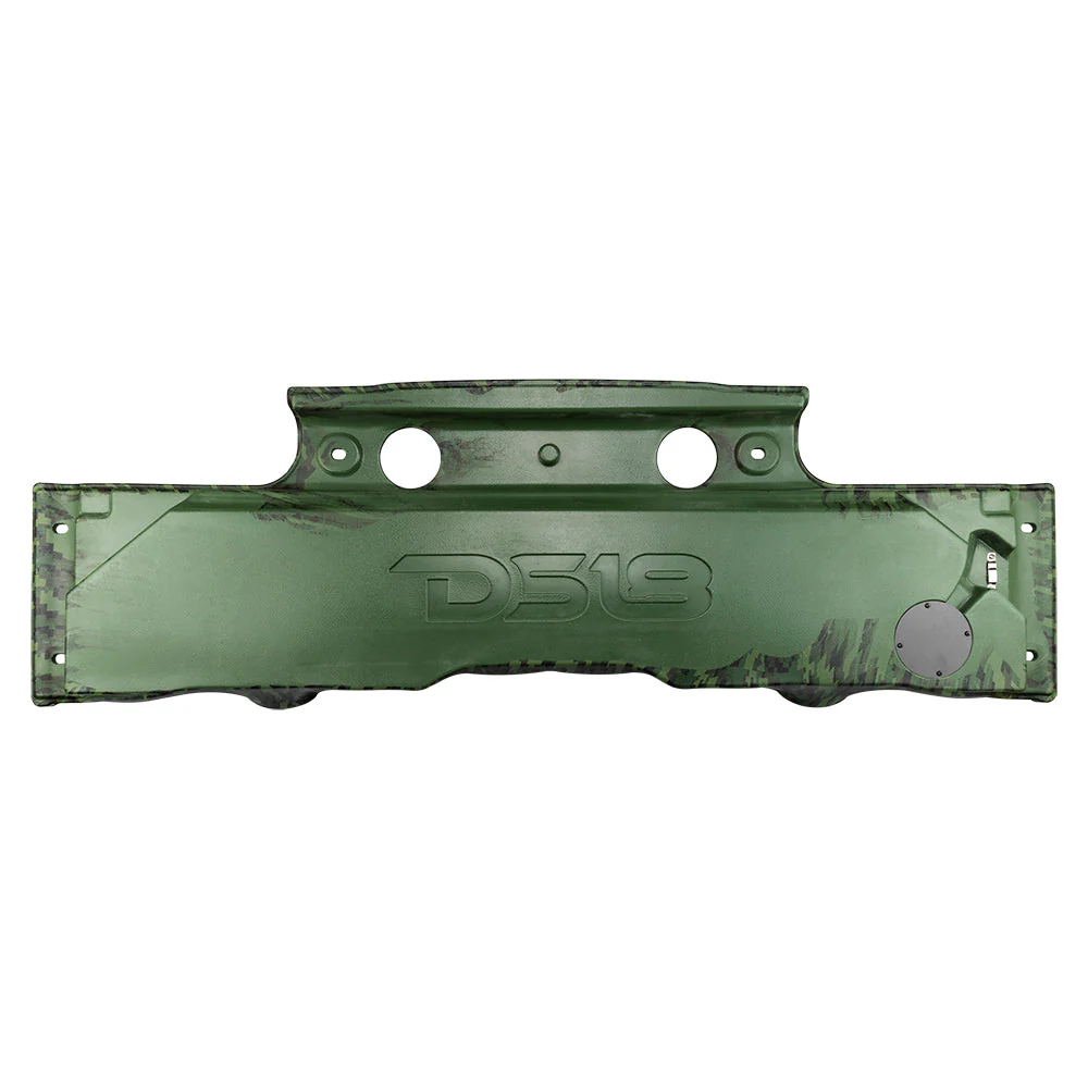 DS18 JK-SBAR/CMGR Exclusive Overhead Audio Bar System for JK/JKU Jeeps (4x 8" Speakers 4x3.72" Tweeters 2x1" Drivers) Camo Green - Image 5