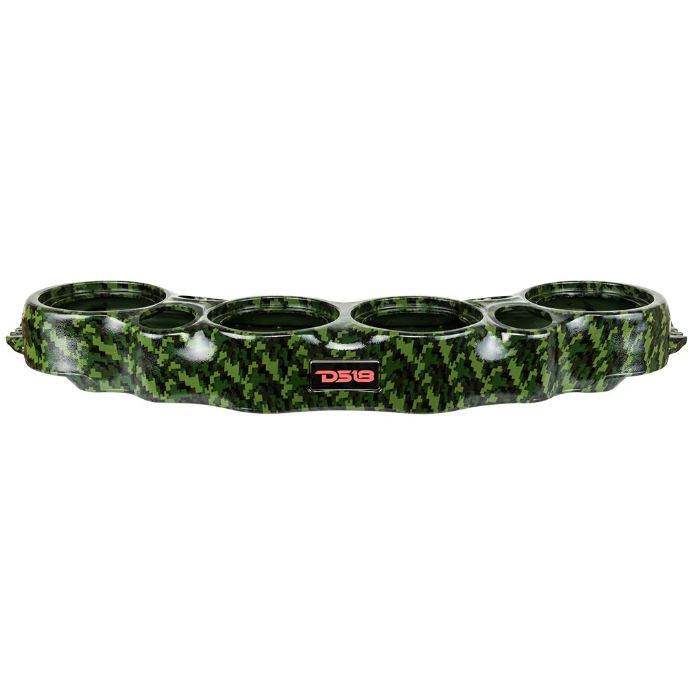 DS18 JL-SBAR/CMGR Overhead Bar System JL/JLU, JT Jeeps (4x 8" Speakers 4x3.72"  Tweeters) Camo Green - Image 4