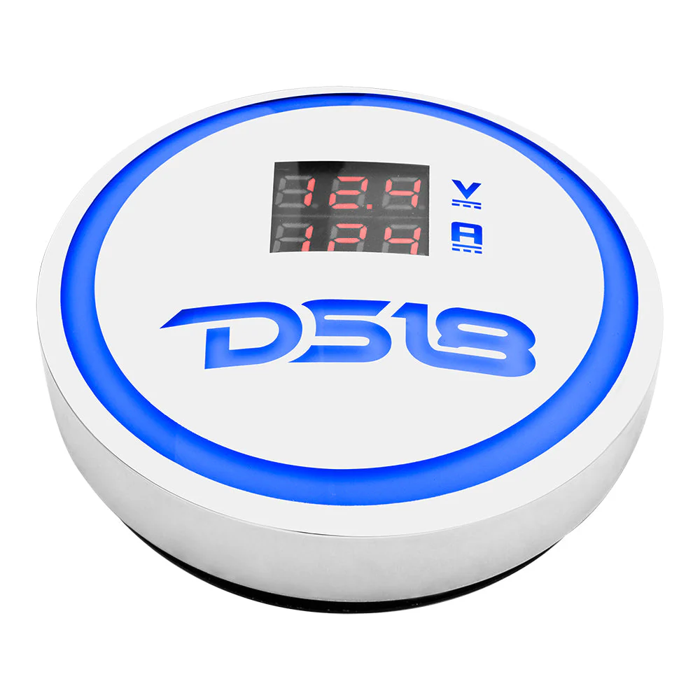 DS18 LBC6VAM Badge with RGB Lights and Volt/Current Meter - Image 3