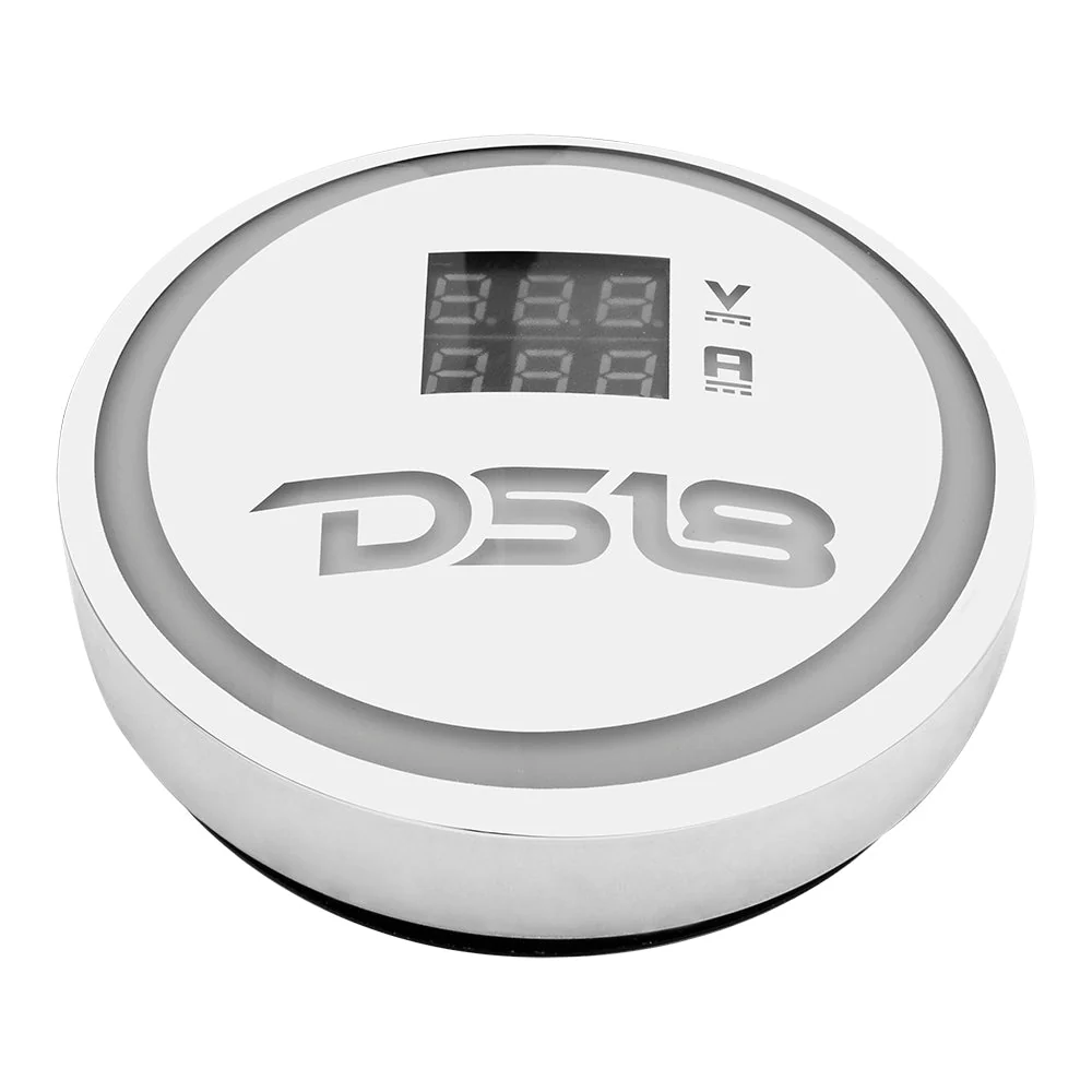 DS18 LBC6VAM Badge with RGB Lights and Volt/Current Meter - Image 4