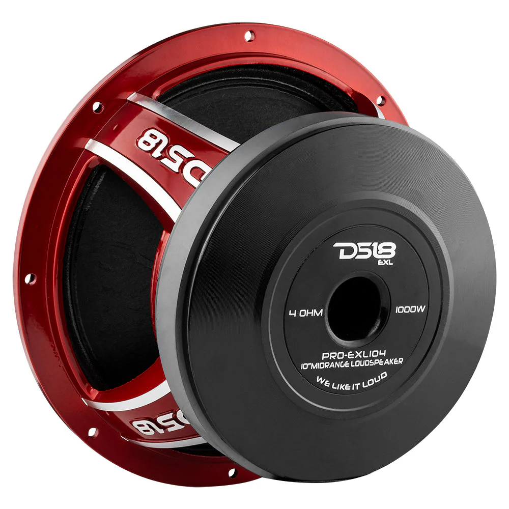 DS18 PRO-EXL104 10" Mid-Range Loudspeaker 1200 Watts 4-Ohm - Image 4