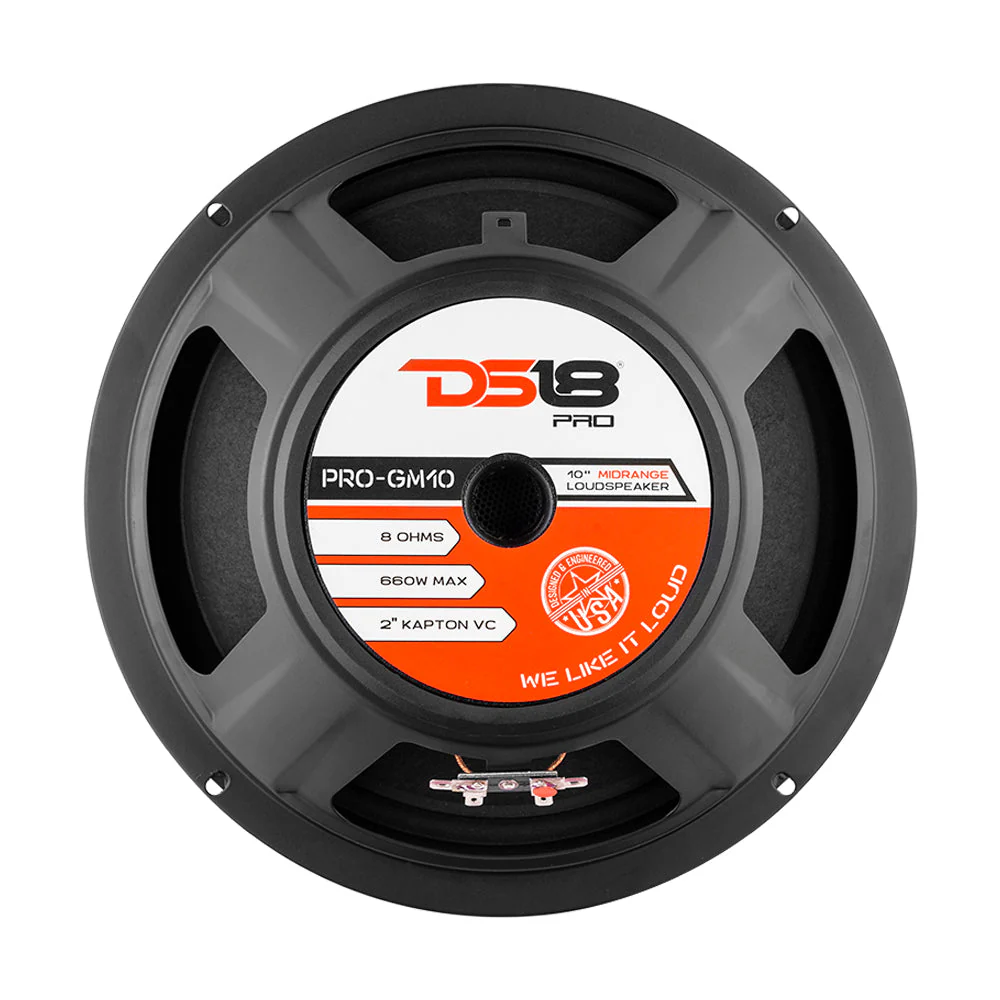 DS18 PRO-GM10 10" Mid-Range Loudspeaker 660 Watts 8-Ohm - Image 6