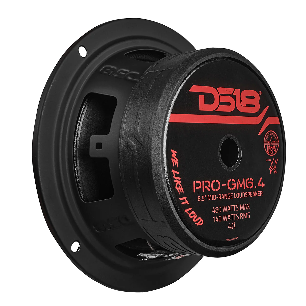 DS18 PRO-GM6.4 6.5" Mid-Range Loudspeaker 480 Watts 4-Ohm - Image 4