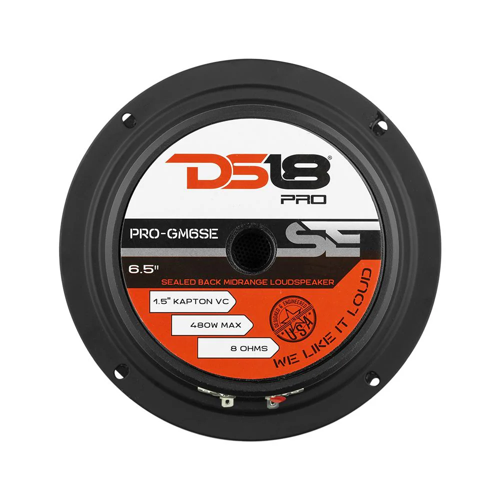 DS18 PRO-GM6SE 6.5" Sealed Back Mid-Range Loudspeaker 480 Watts 8-Ohm - Image 6