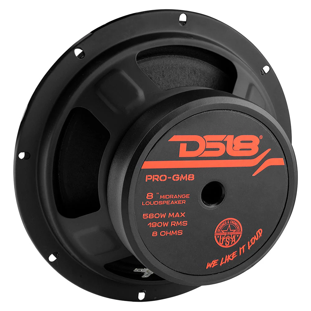 DS18 PRO-GM8 8" Mid-Range Loudspeaker 580 Watts 8-Ohm - Image 4