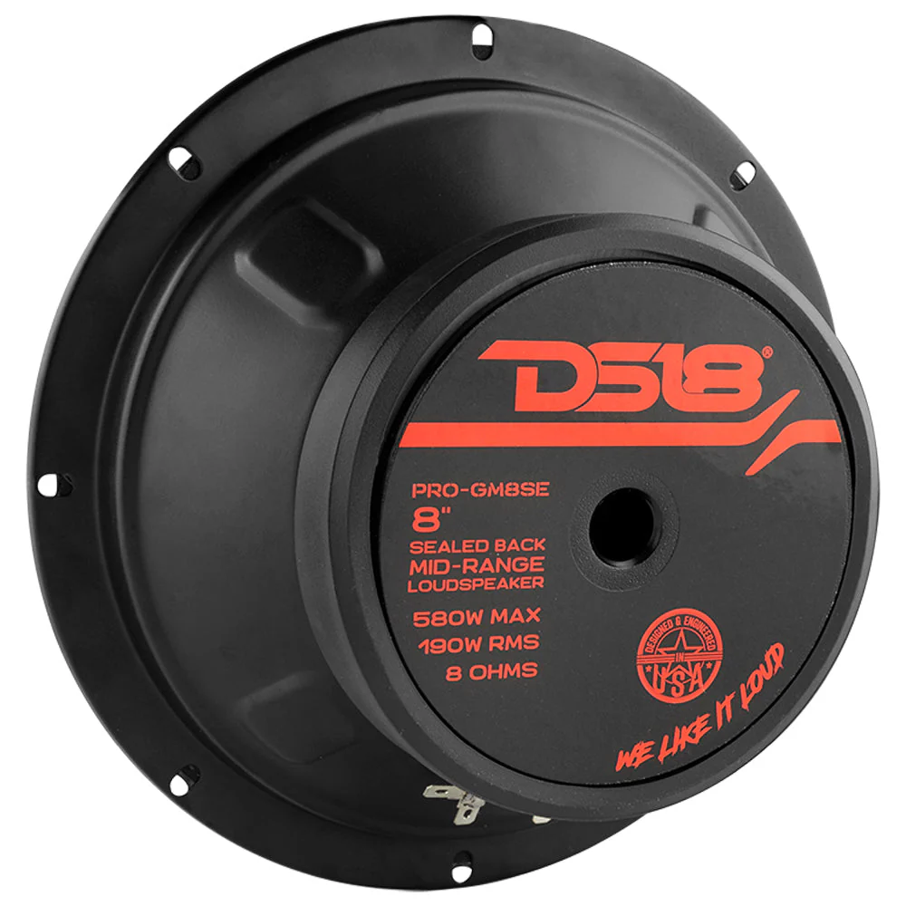 DS18 PRO-GM8SE 8" Sealed Back Mid-Range Loudspeaker 580 Watts 8-Ohm - Image 4