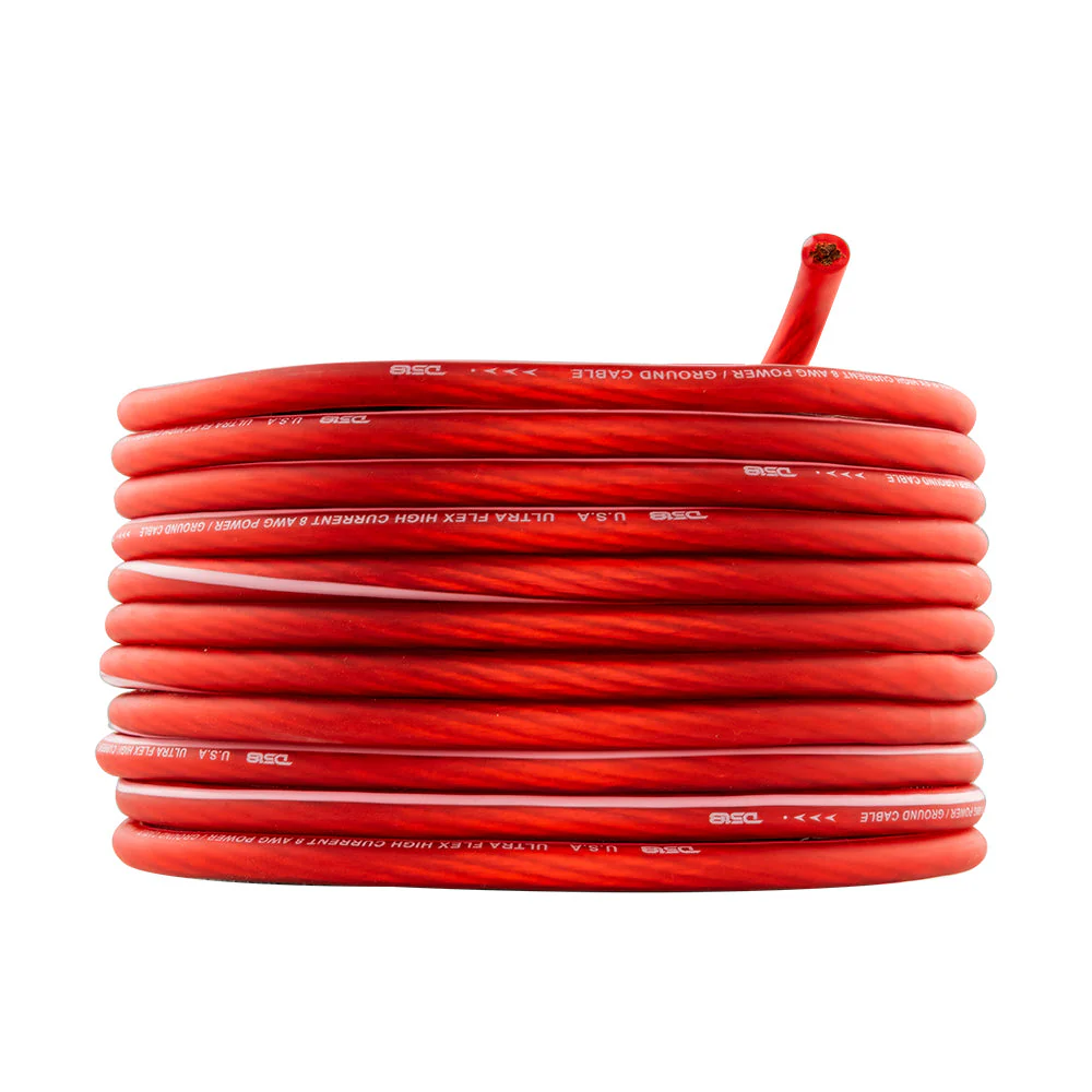DS18 PW-4GA-5BK/20RD 4-GA Ultra Flex Power Wire 5ft Black And 20ft Red - Image 2