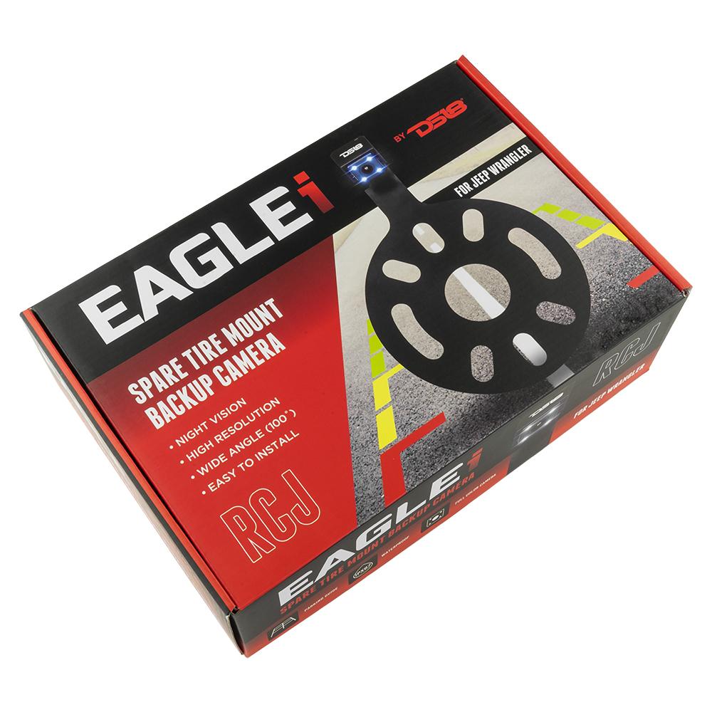 DS18 RCJ Jeep JK/JKU  Spare Tire Reverse Camera with Night Vision - Image 5