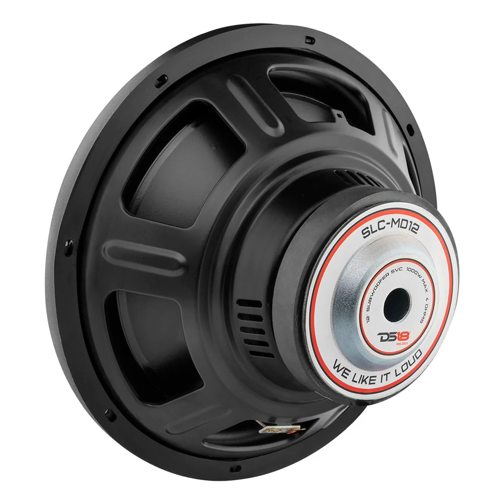 DS18 SLC-MD12 12" SELECT PPI Cone Subwoofer 1000 Watts 4-Ohm SVC - Image 3