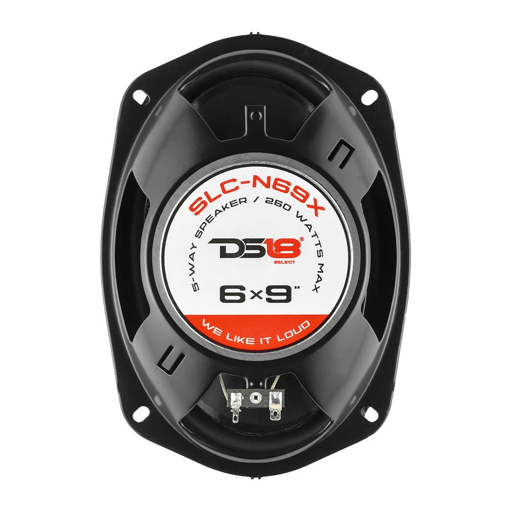 DS18 SLC-N69X SELECT 6x9" 5-Way Coaxial Speaker 260 Watts 4-Ohm - Image 7