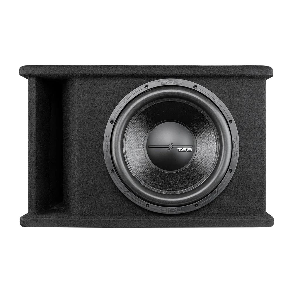DS18 ZR112LD-PKG Bass Package 12" Subwoofer In a Ported Box With Amplifier and Amplifier Installation Kit - ZR112LD + ZR1000.1D Amp + AMPKIT4 - Image 2