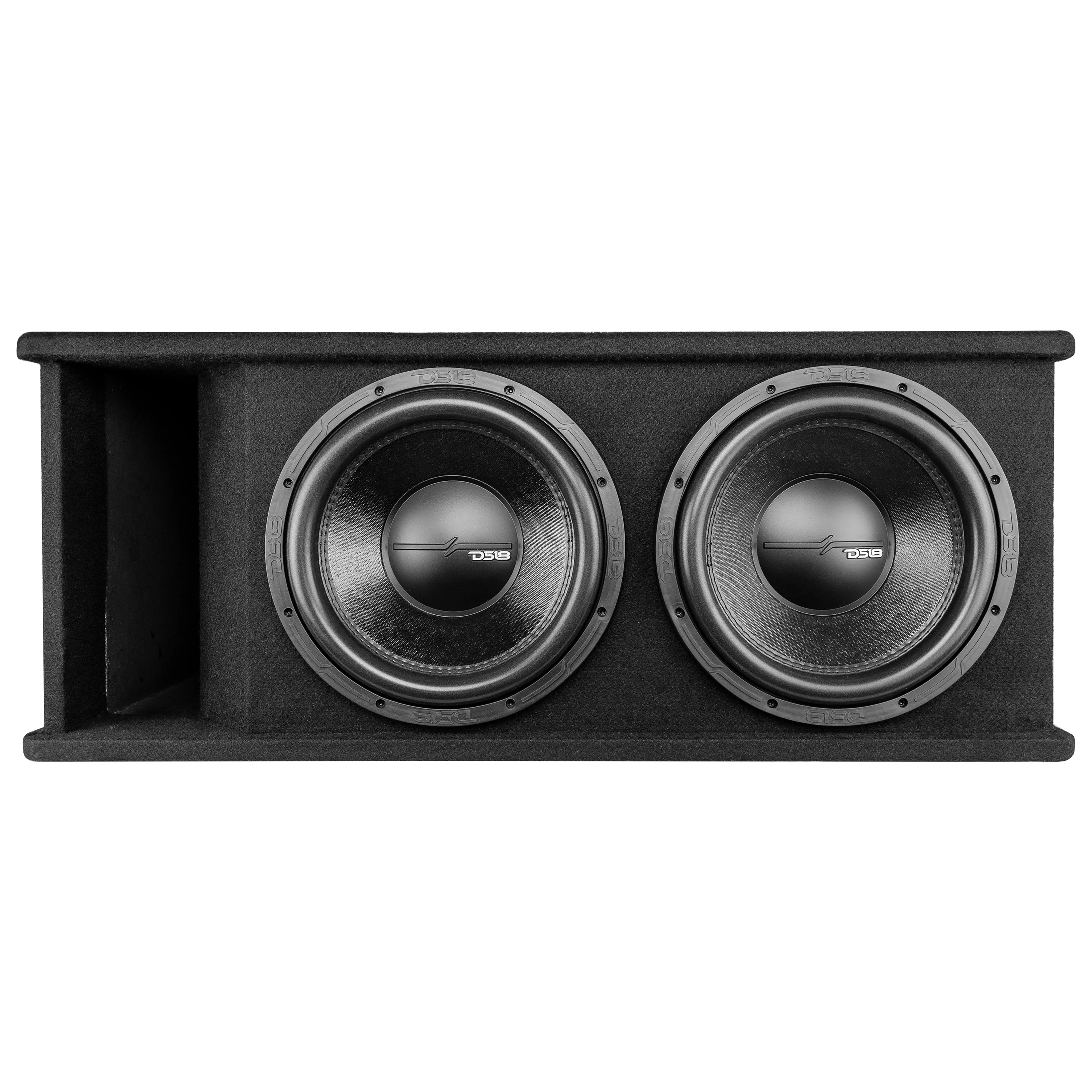 DS18 ZR212LD-PKG Bass Package 2 x ZR12D4 12" Subwoofers In a Ported Box 3200 Watts with ZR2000.1D Class D 1-Channel Amplifier, and Ampkit0 - Image 2