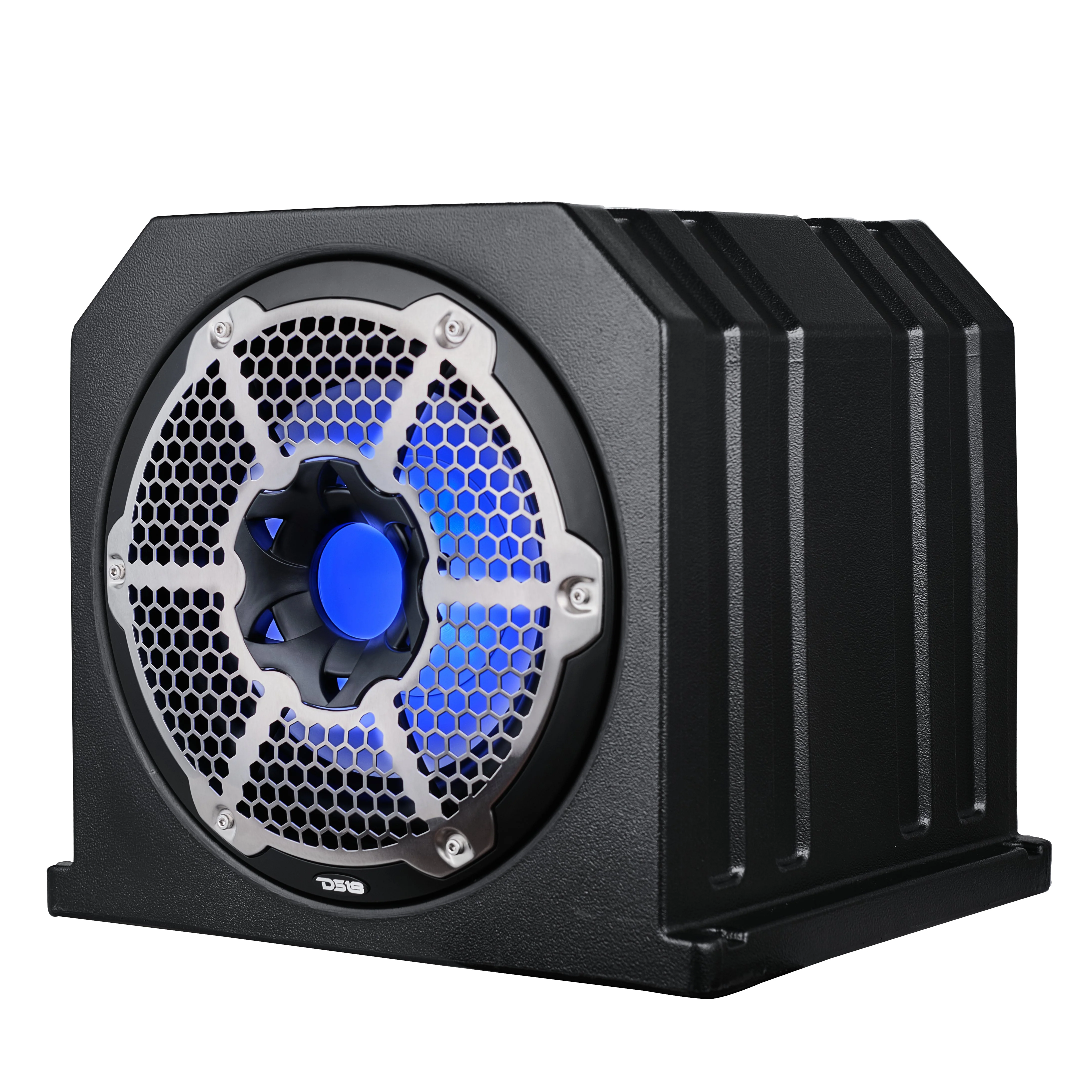 Dual 10" Marine Subwoofer Enclosure with 10" Passive Radiator and LED RGB Lights 350 Watts Rms 4-Ohm (NXL-10SUB Included) - Image 3