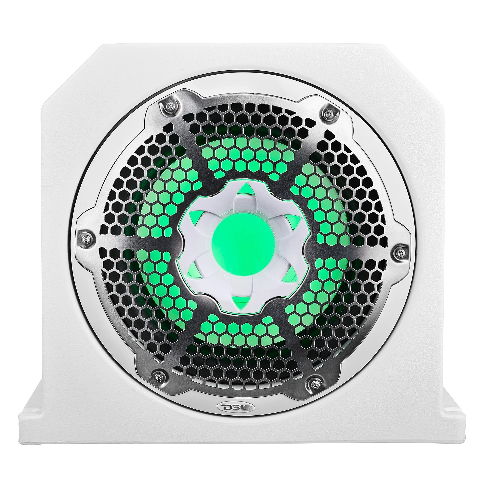 Dual 10" Marine Subwoofer Enclosure with 10" Passive Radiator and LED RGB Lights 350 Watts Rms 4-Ohm (NXL-10SUB Included) - Image 6