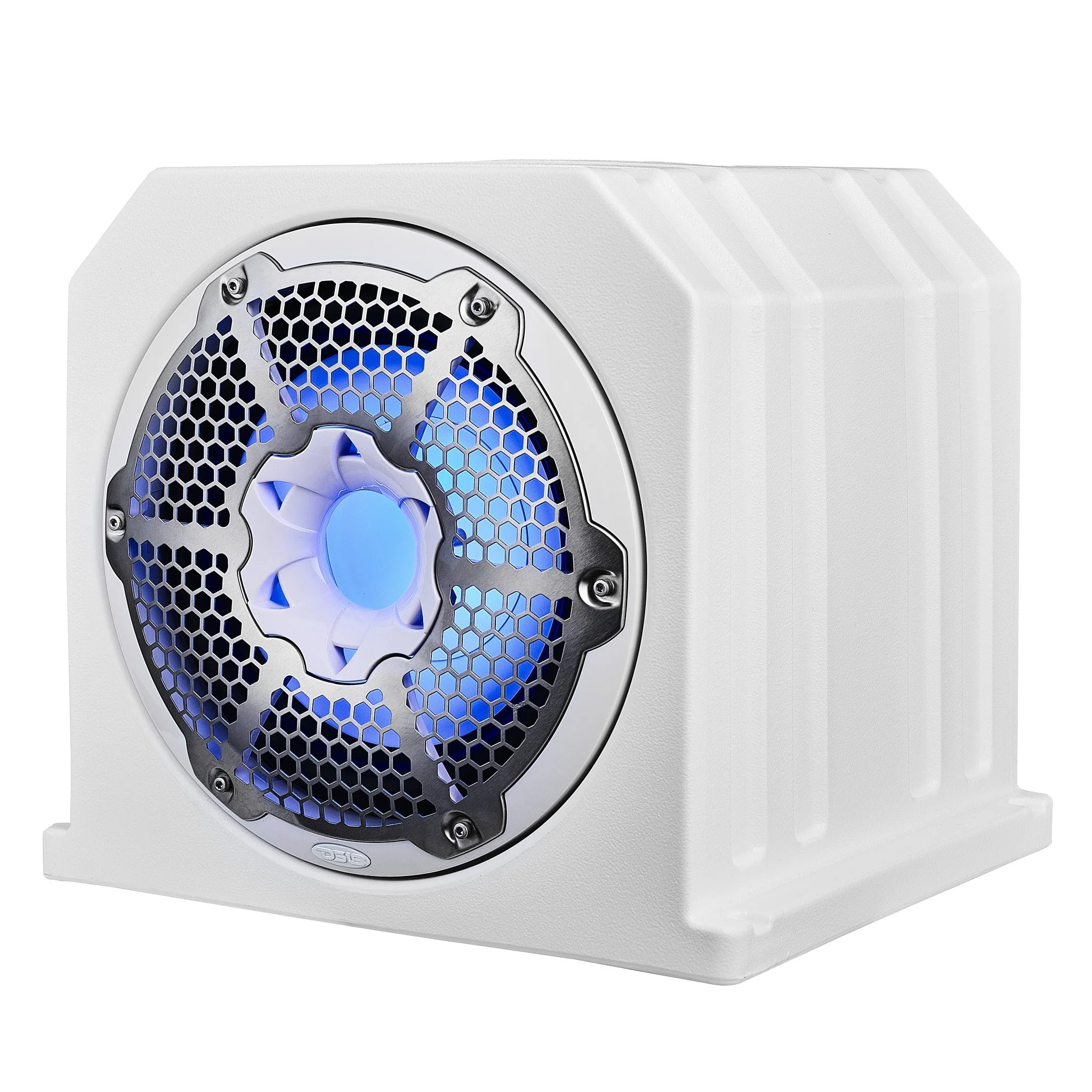Dual 10" Marine Subwoofer Enclosure with 10" Passive Radiator and LED RGB Lights 350 Watts Rms 4-Ohm (NXL-10SUB Included) - Image 8