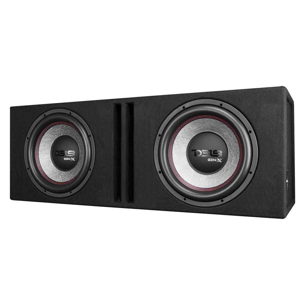 Dual 12" Loaded Subwoofer Ported Enclosure With GEN-X124D 1800 Watts Rms - Image 3