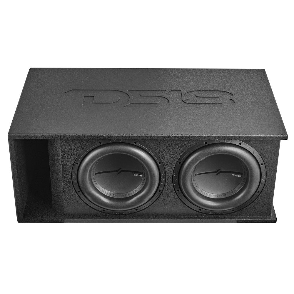 Dual 12" Loaded Subwoofer Ported Rugged Armored Enclosure With ZXI12.4D 2000 Watts Rms - Image 4