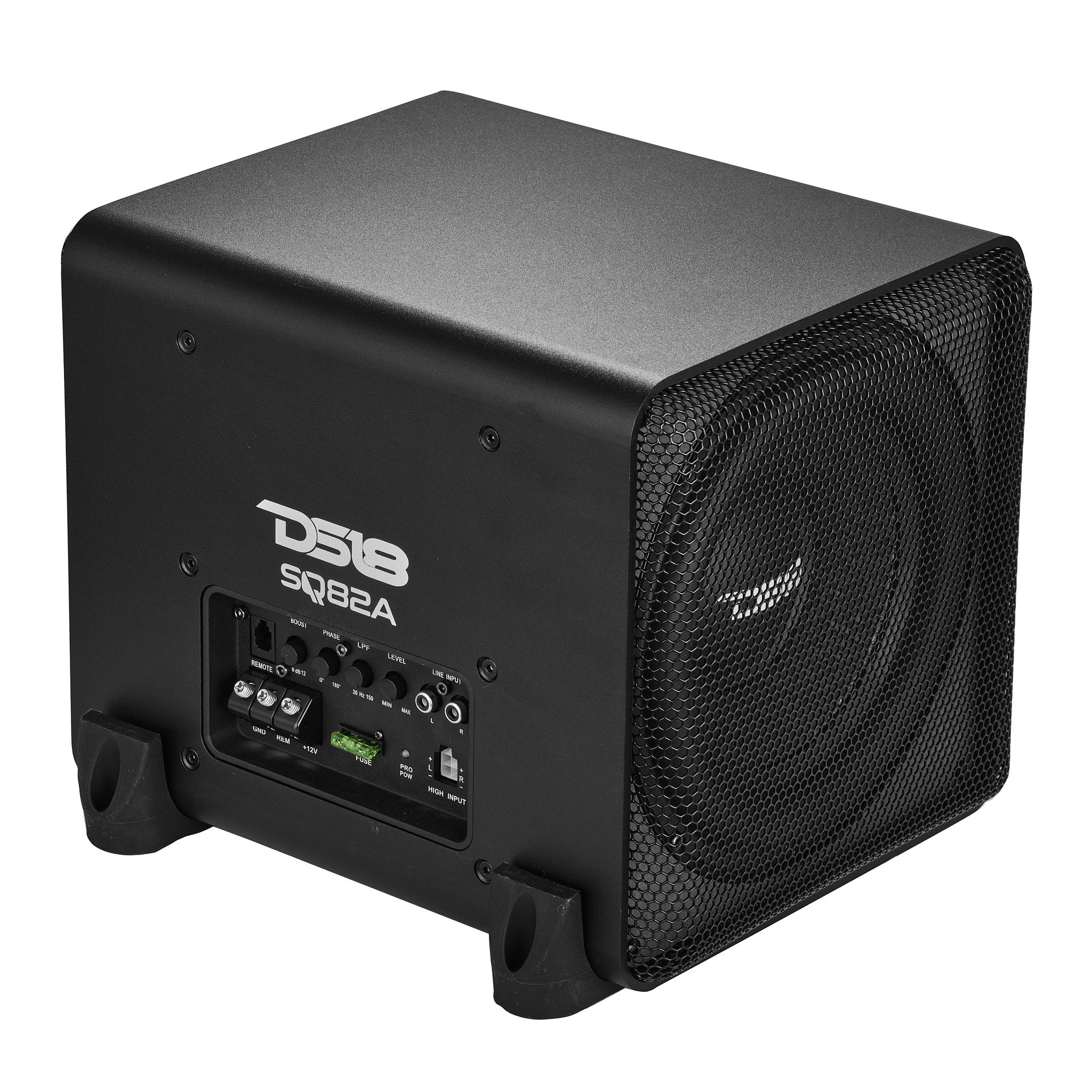 Dual 8" Loaded Amplified High End Aluminum Subwoofer Enclosure 300 Watts Rms - Image 7