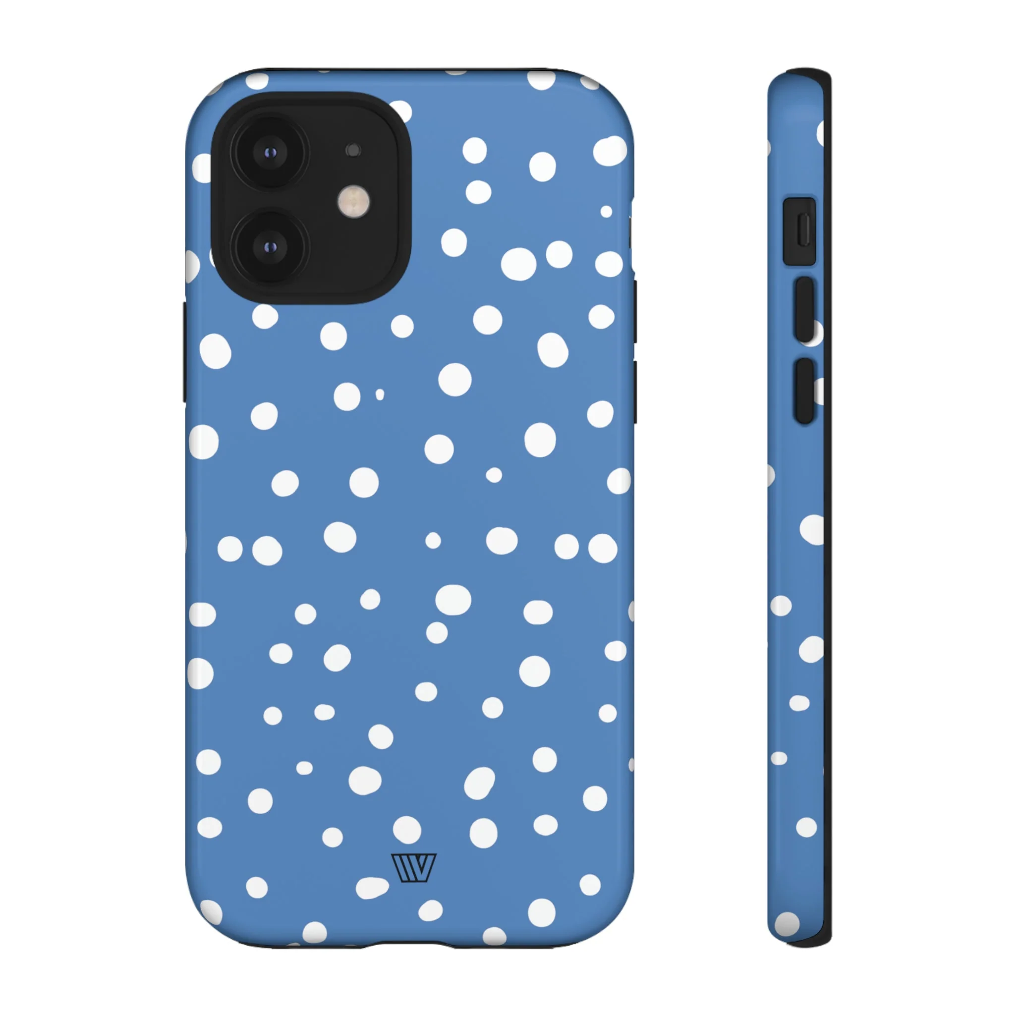 DUSTY BLUE DOTS | Tough Phone Case - Image 10