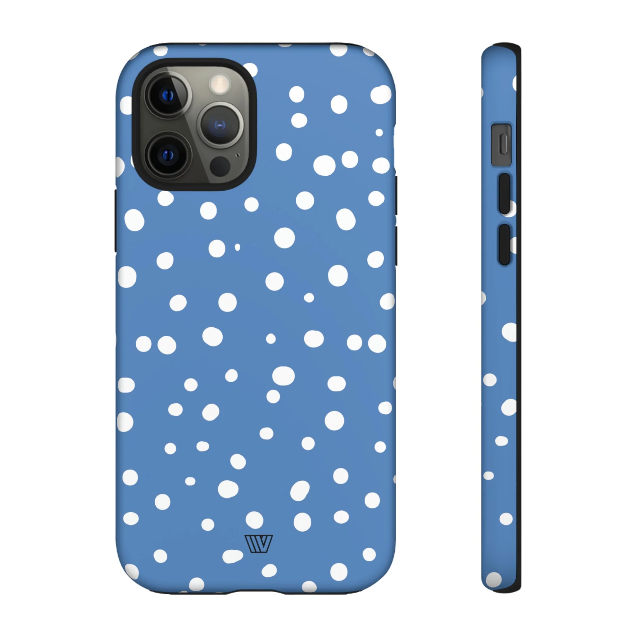DUSTY BLUE DOTS | Tough Phone Case - Image 15