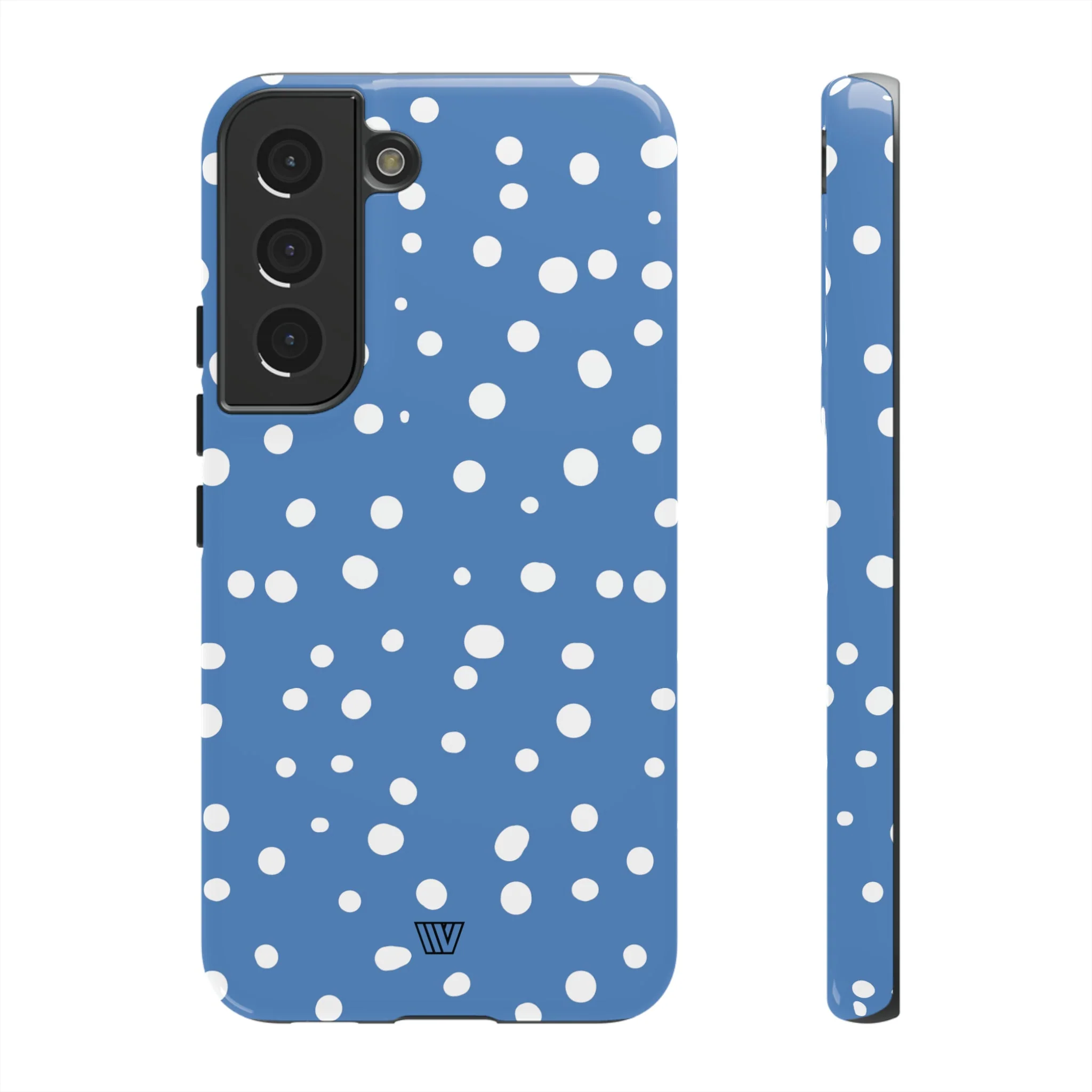 DUSTY BLUE DOTS | Tough Phone Case - Image 38