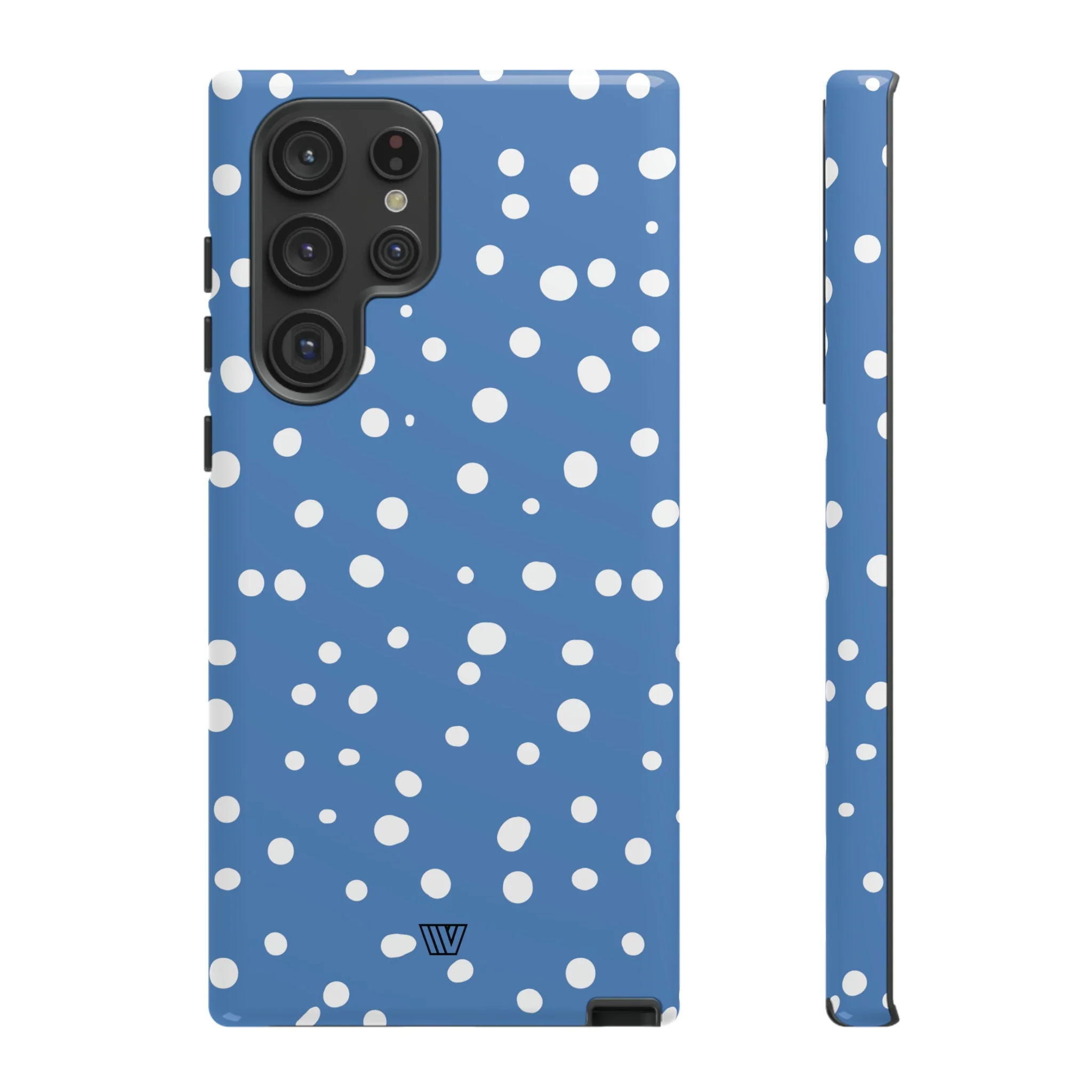 DUSTY BLUE DOTS | Tough Phone Case - Image 42