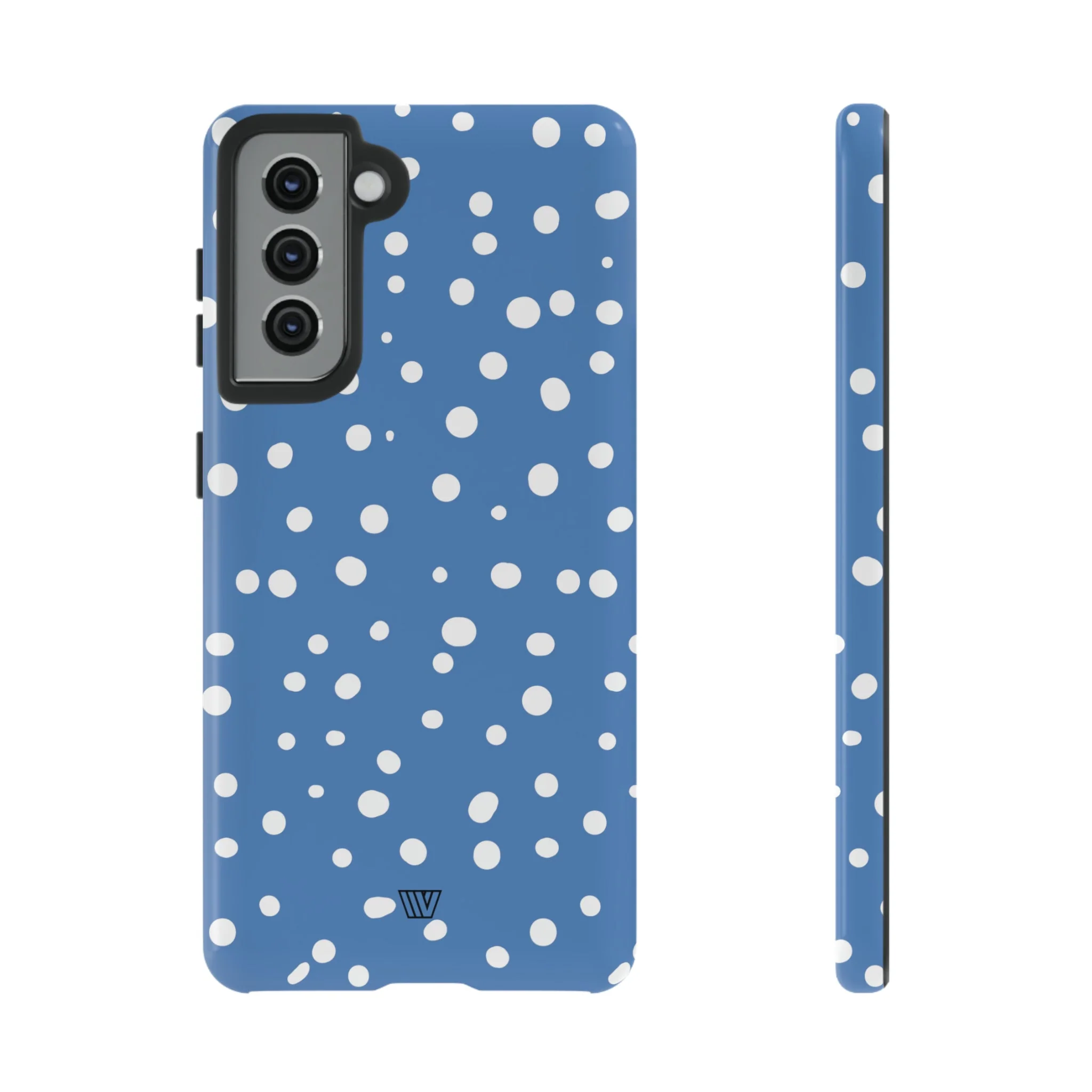DUSTY BLUE DOTS | Tough Phone Case - Image 44