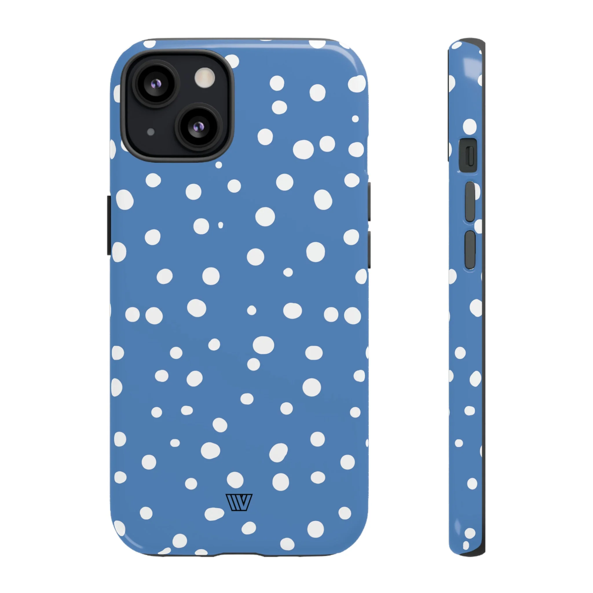 DUSTY BLUE DOTS | Tough Phone Case - Image 52