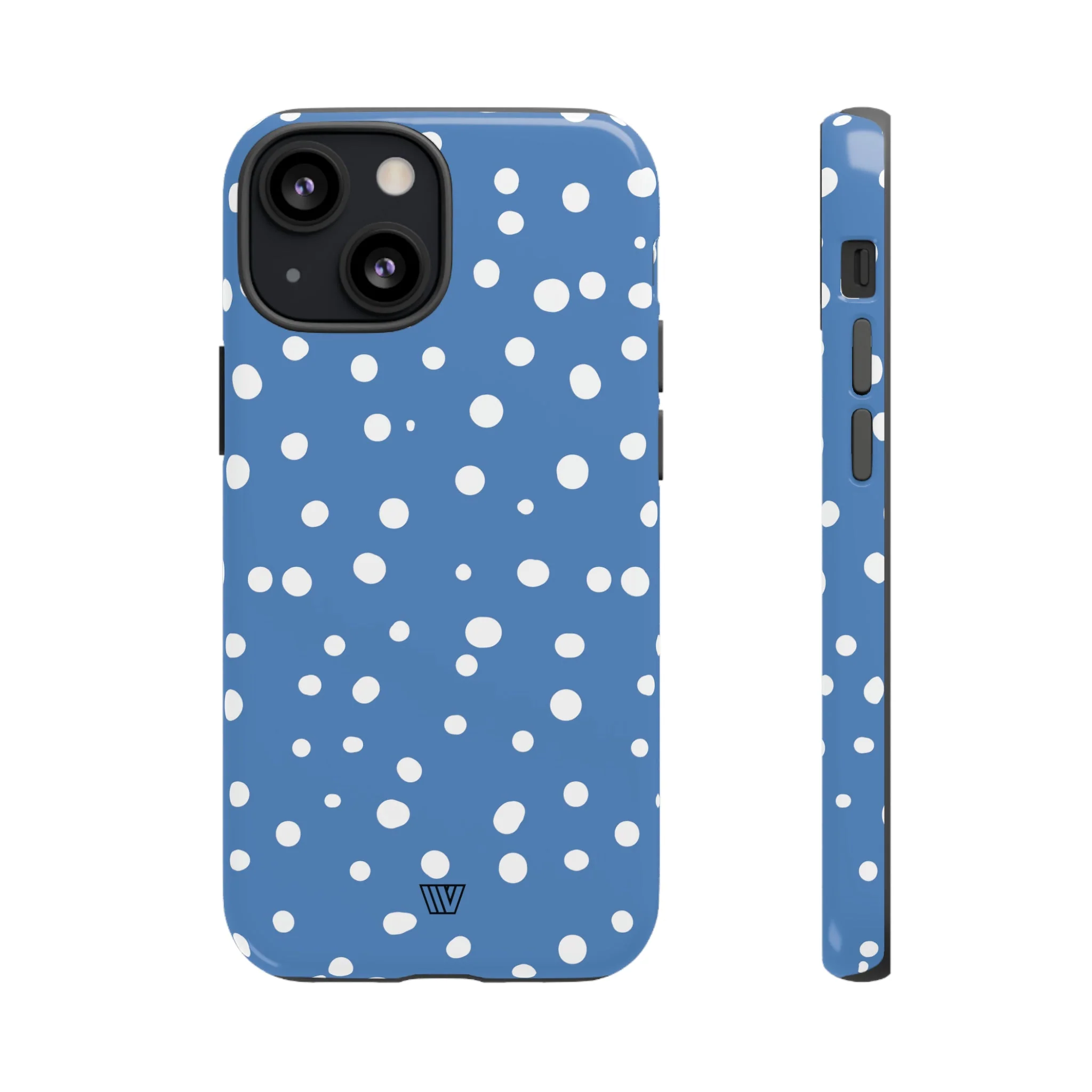 DUSTY BLUE DOTS | Tough Phone Case - Image 60