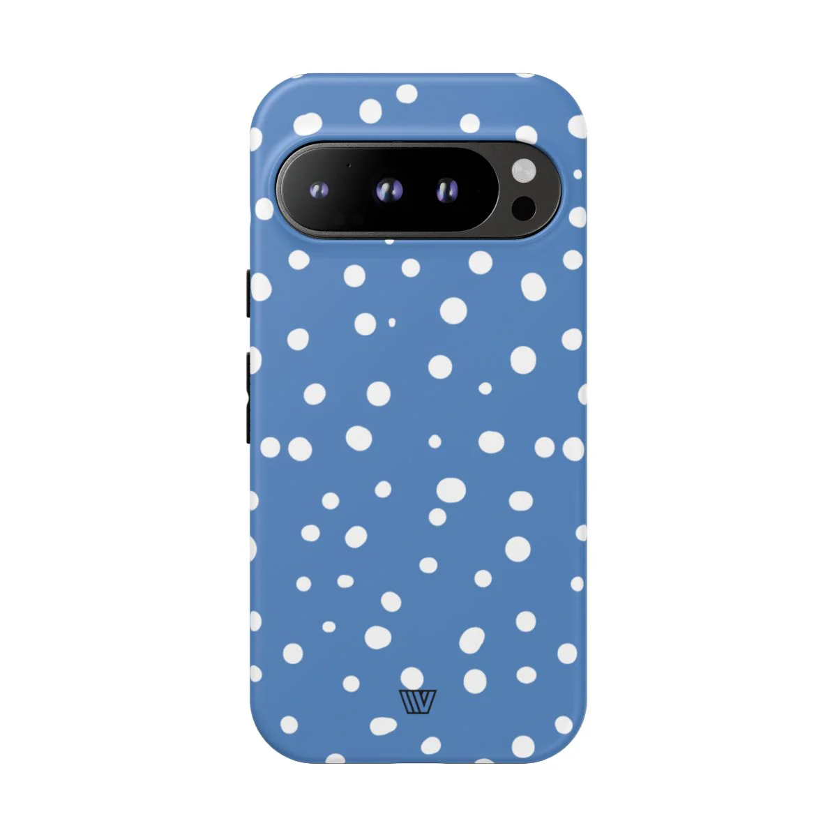 DUSTY BLUE DOTS | Tough Phone Case - Image 80