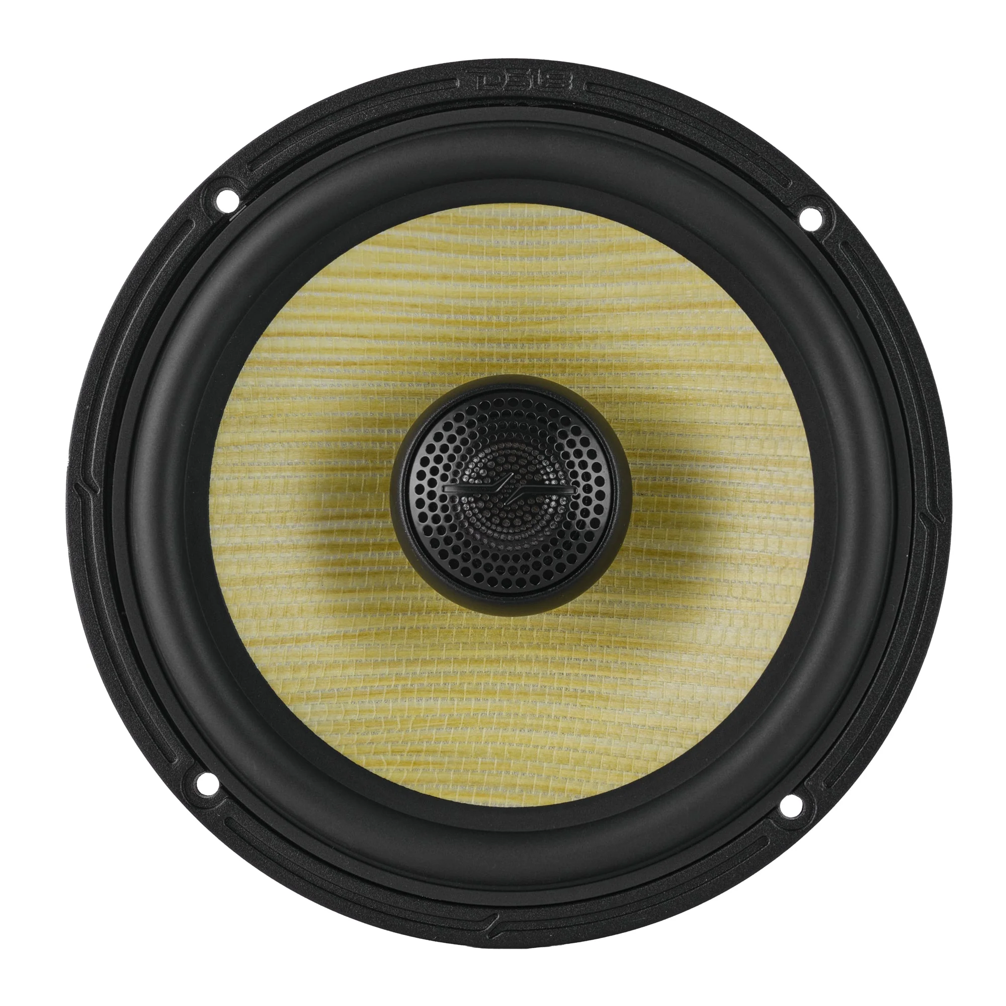 DXQ 6.5" 2-Way Coaxial Speaker with Yellow Straw and Composite Foam Cone | 150W RMS 4-Ohm - Image 3