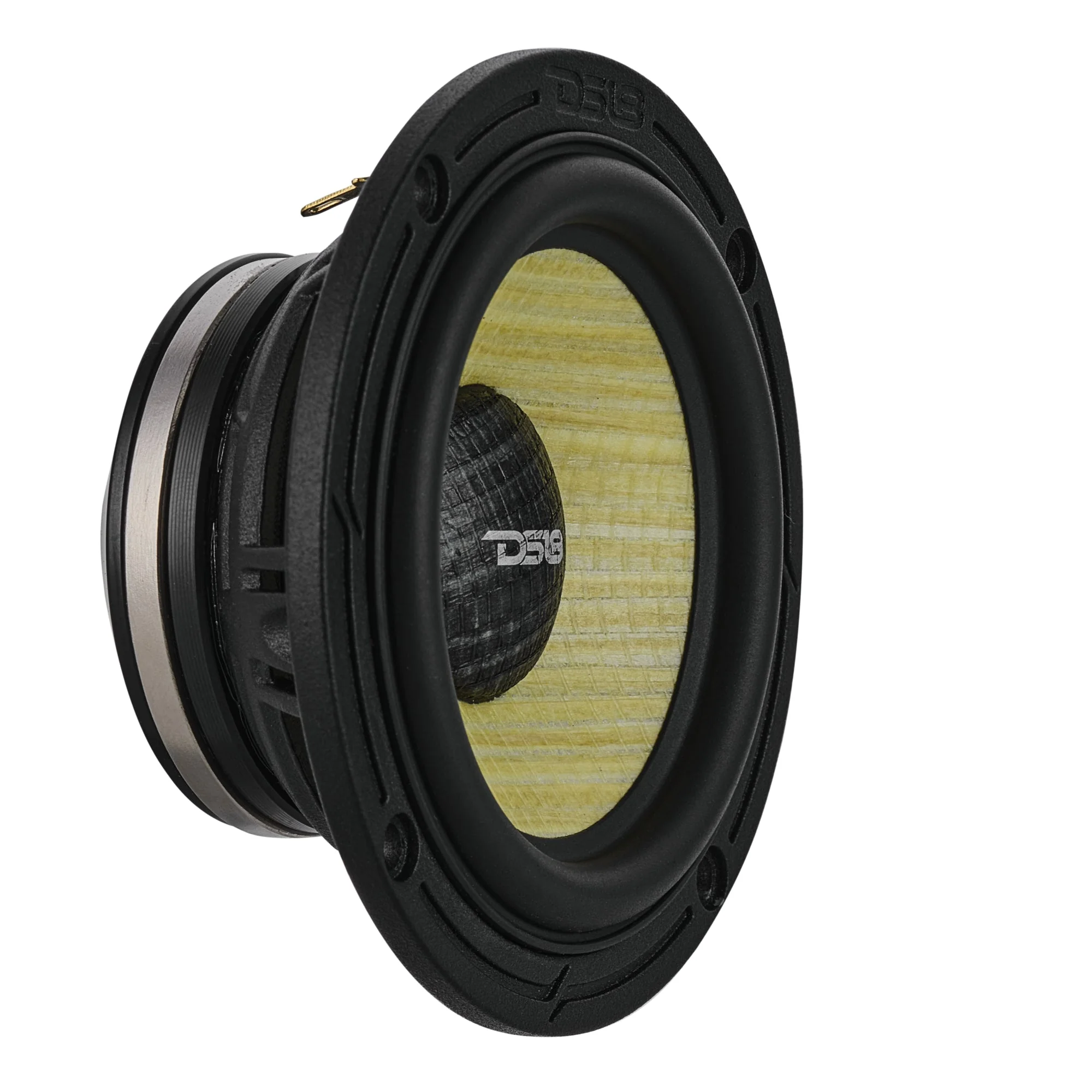 DXQ 6.5" 3-Way Component Speaker Set with Neodymium Magnet and Yellow Straw + Composite Foam Cone | | 180W RMS 4-Ohm - Image 5