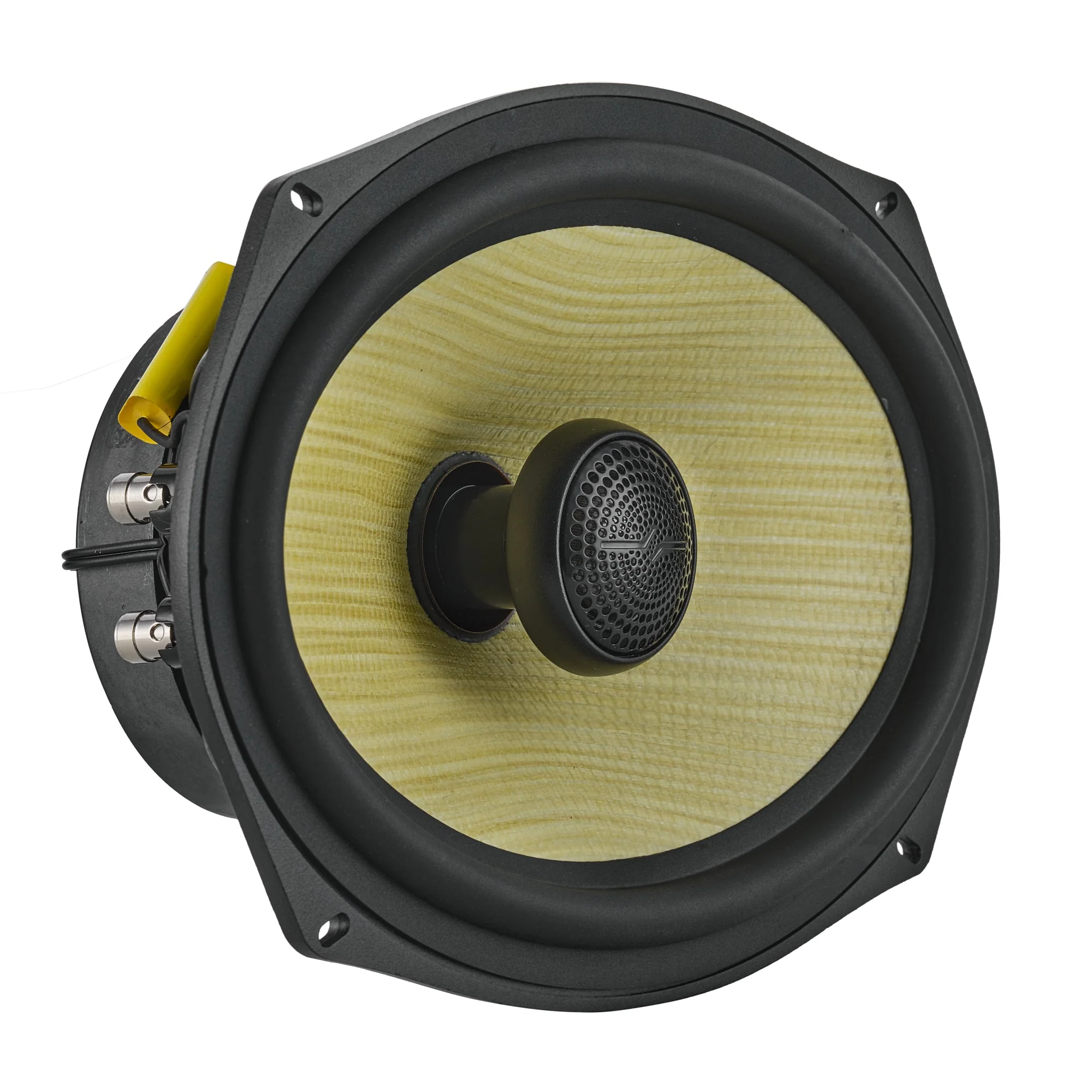 DXQ 6x9" 2-Way Coaxial Speaker with Yellow Straw and Composite Foam Cone | 150W RMS 4-Ohm - Image 4