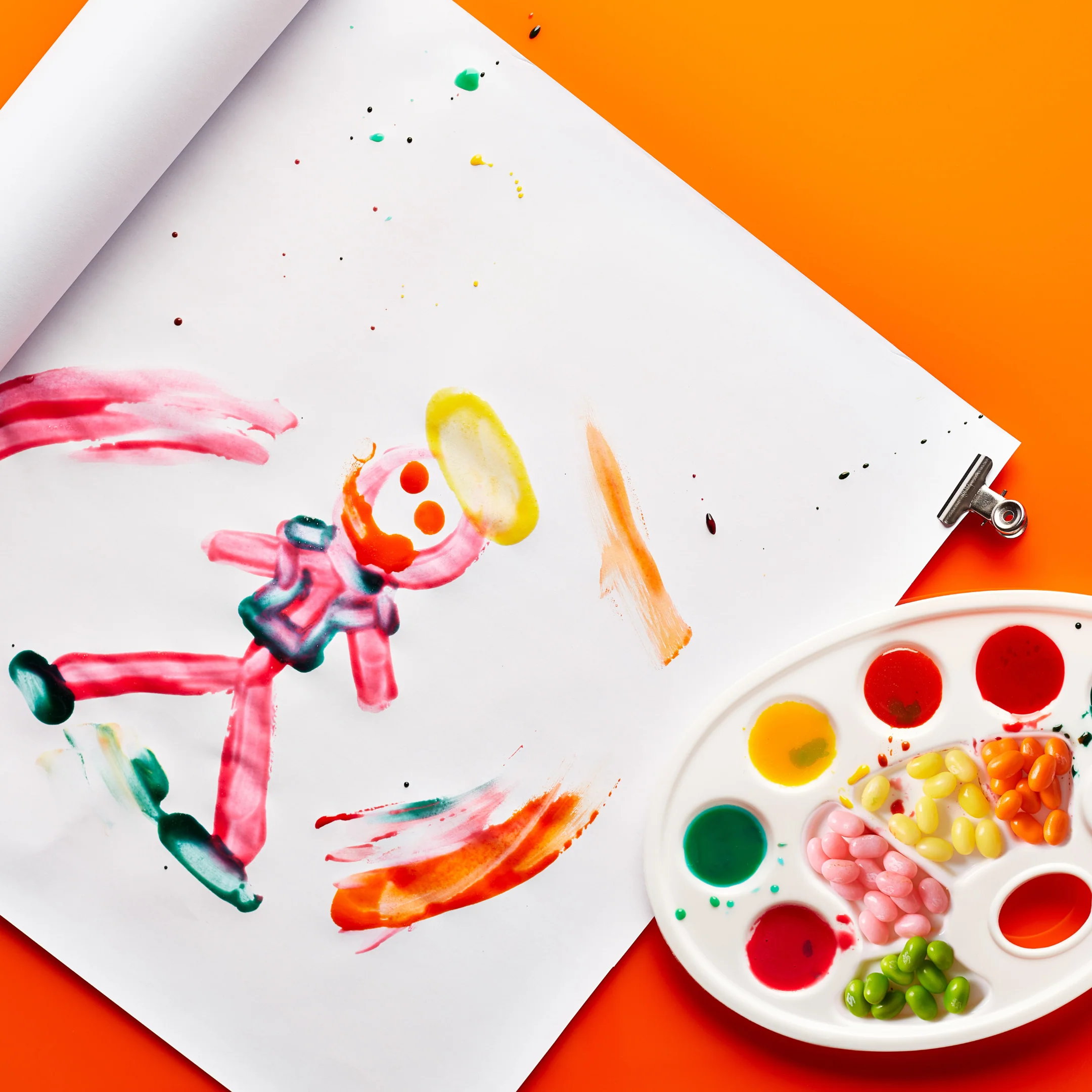 Edible Lickable Finger Paint Craft Kit - Image 2