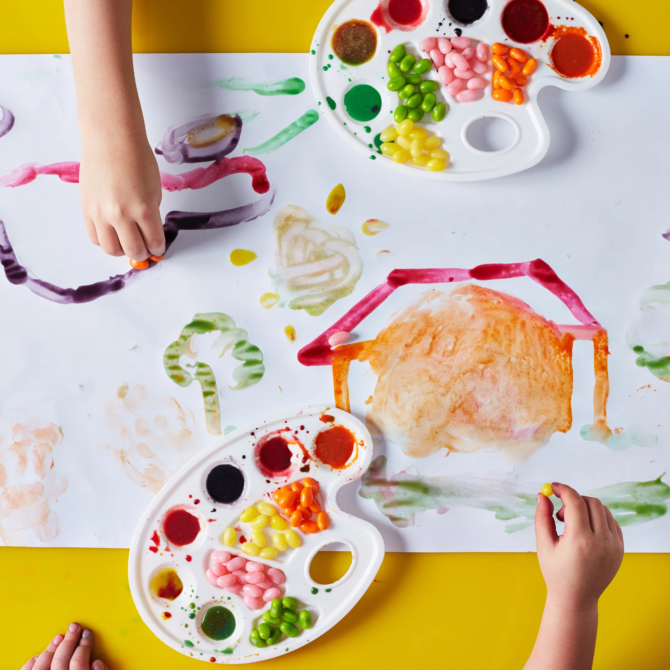 Edible Lickable Finger Paint Craft Kit - Image 3