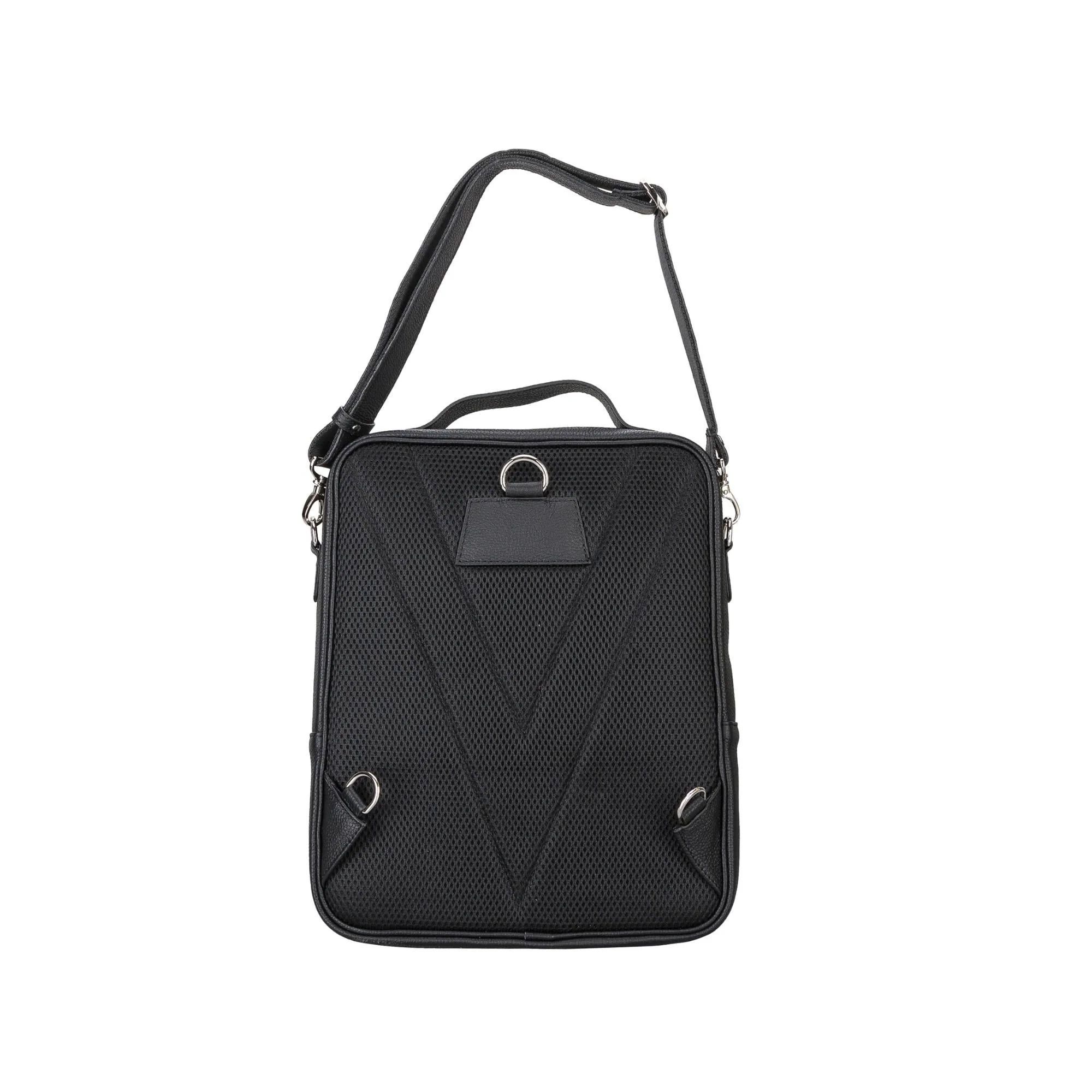 Elmira Leather Laptop Backpack for Men and Women - Image 14