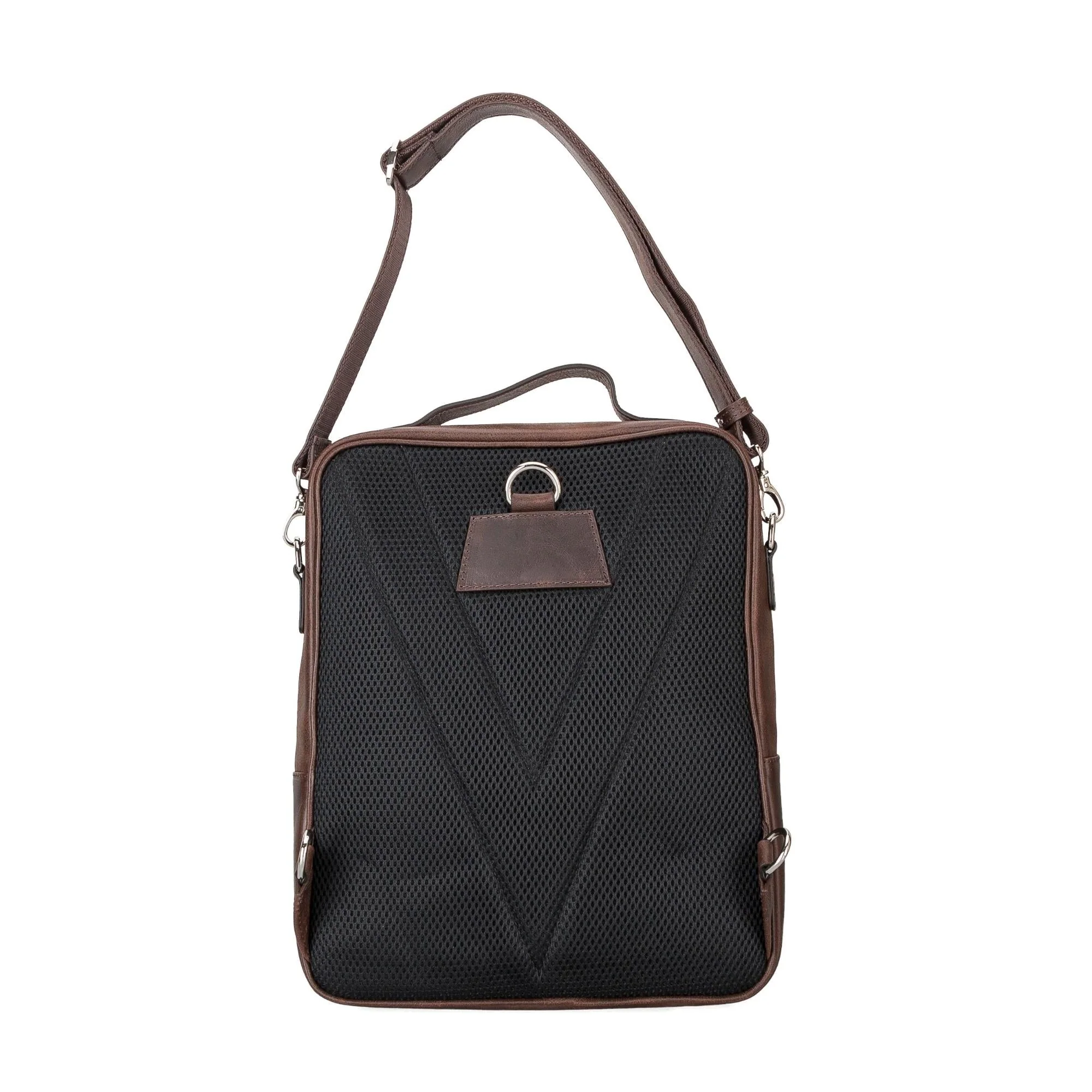 Elmira Leather Laptop Backpack for Men and Women - Image 26