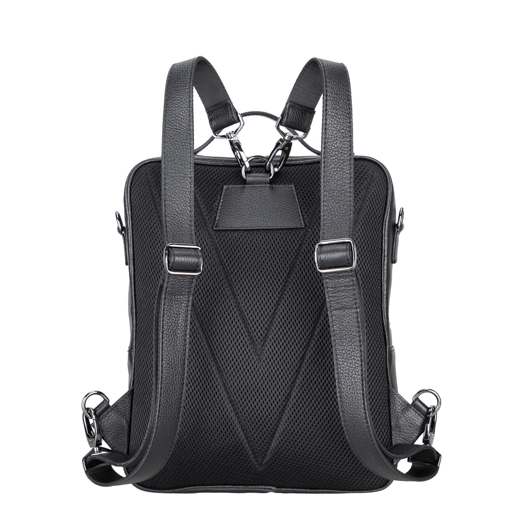 Elmira Leather Laptop Backpack for Men and Women - Image 3