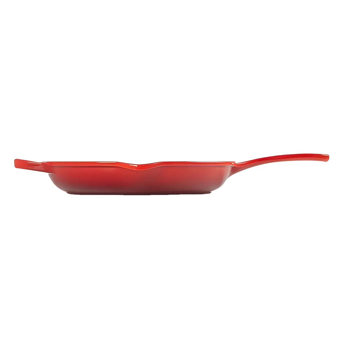 Le Creuset Enameled Cast Iron Skillet 10.25 (1-3/4 qt.) Cerise - Image 3
