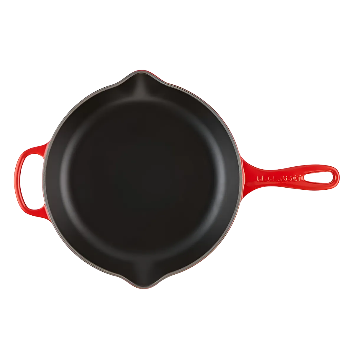 Le Creuset Enameled Cast Iron Skillet 10.25 (1-3/4 qt.) Cerise - Image 4