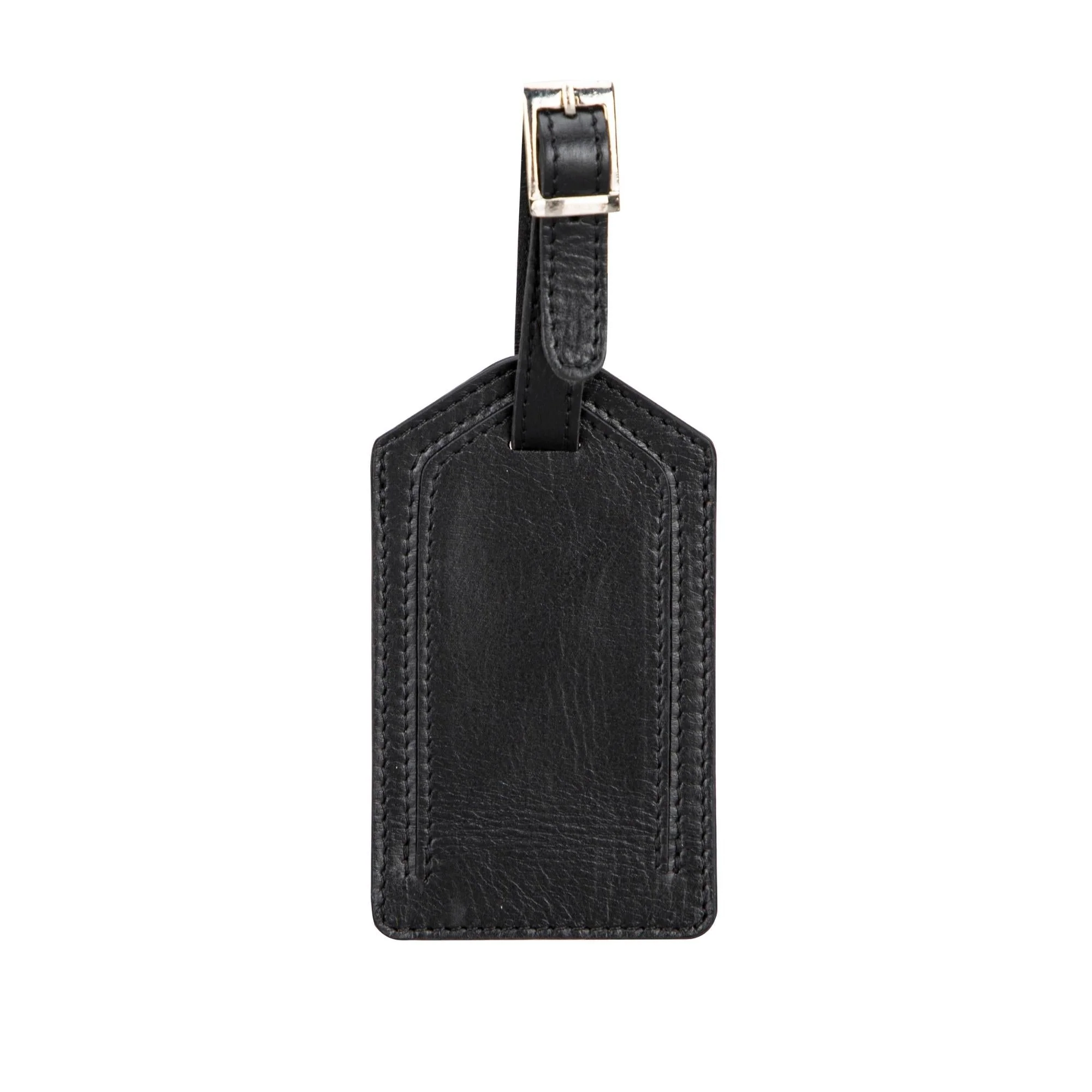 Estes Genuine Leather Luggage Tag with AirTag Slot - Image 11