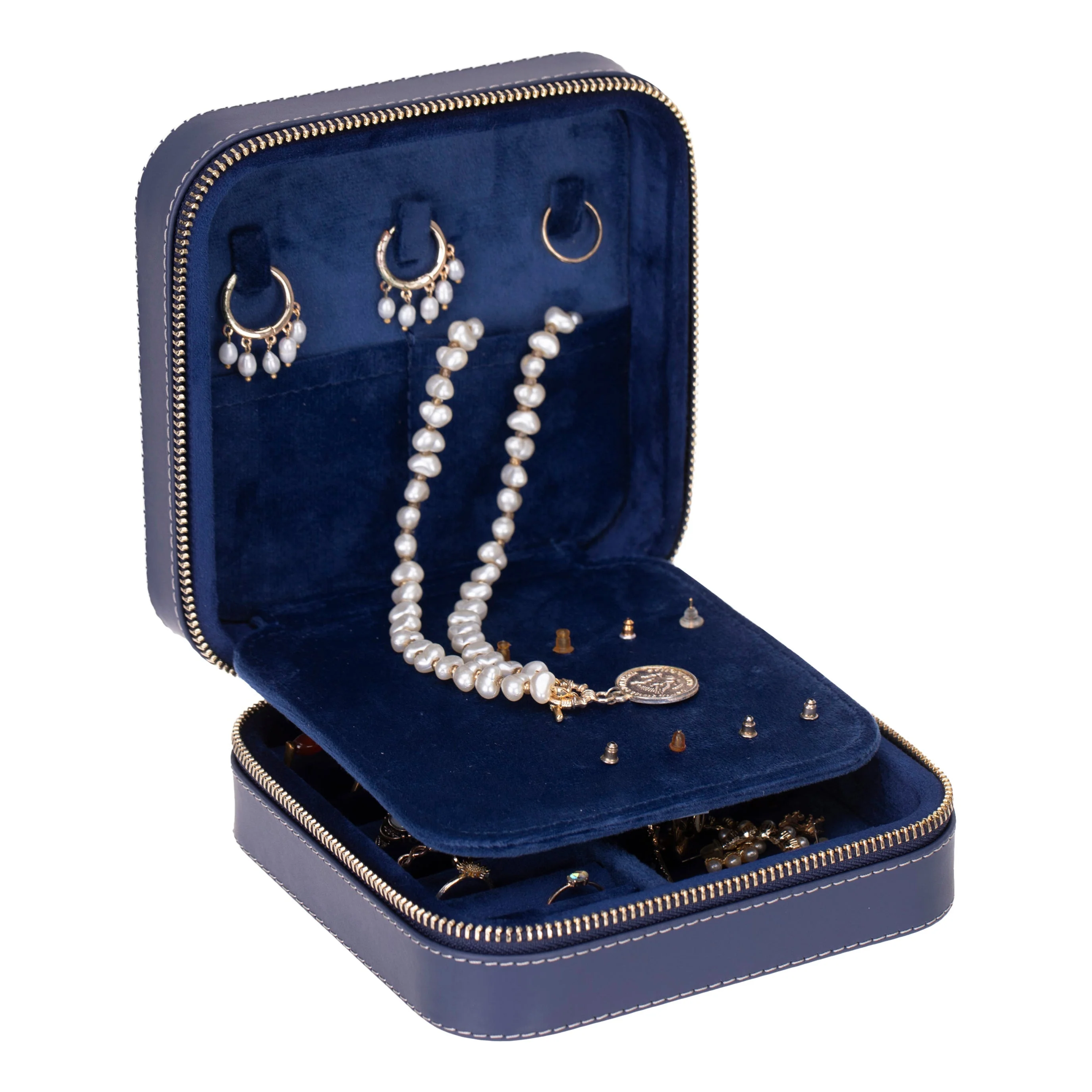 Eufaula Leather Jewelry Box - Image 11