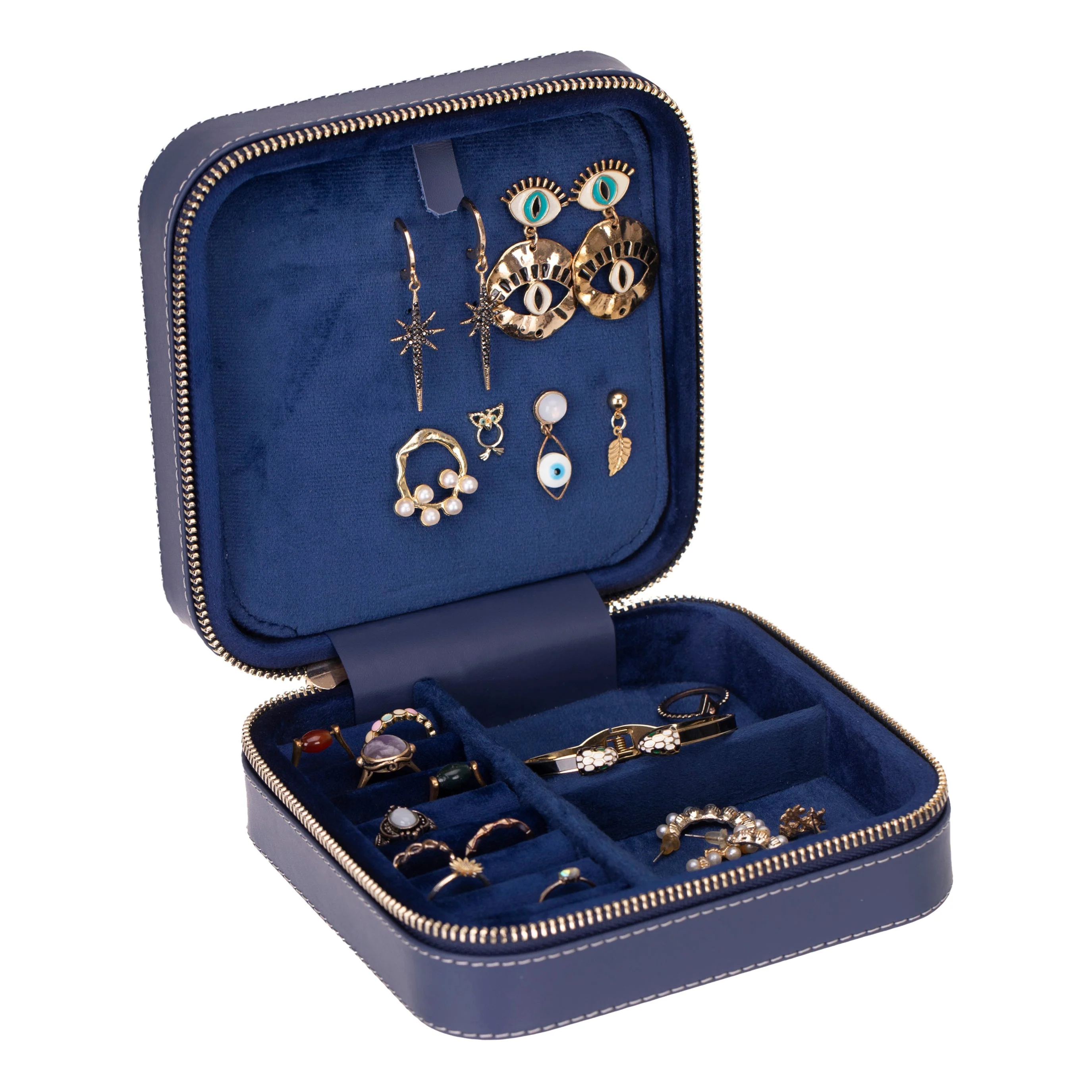 Eufaula Leather Jewelry Box - Image 12