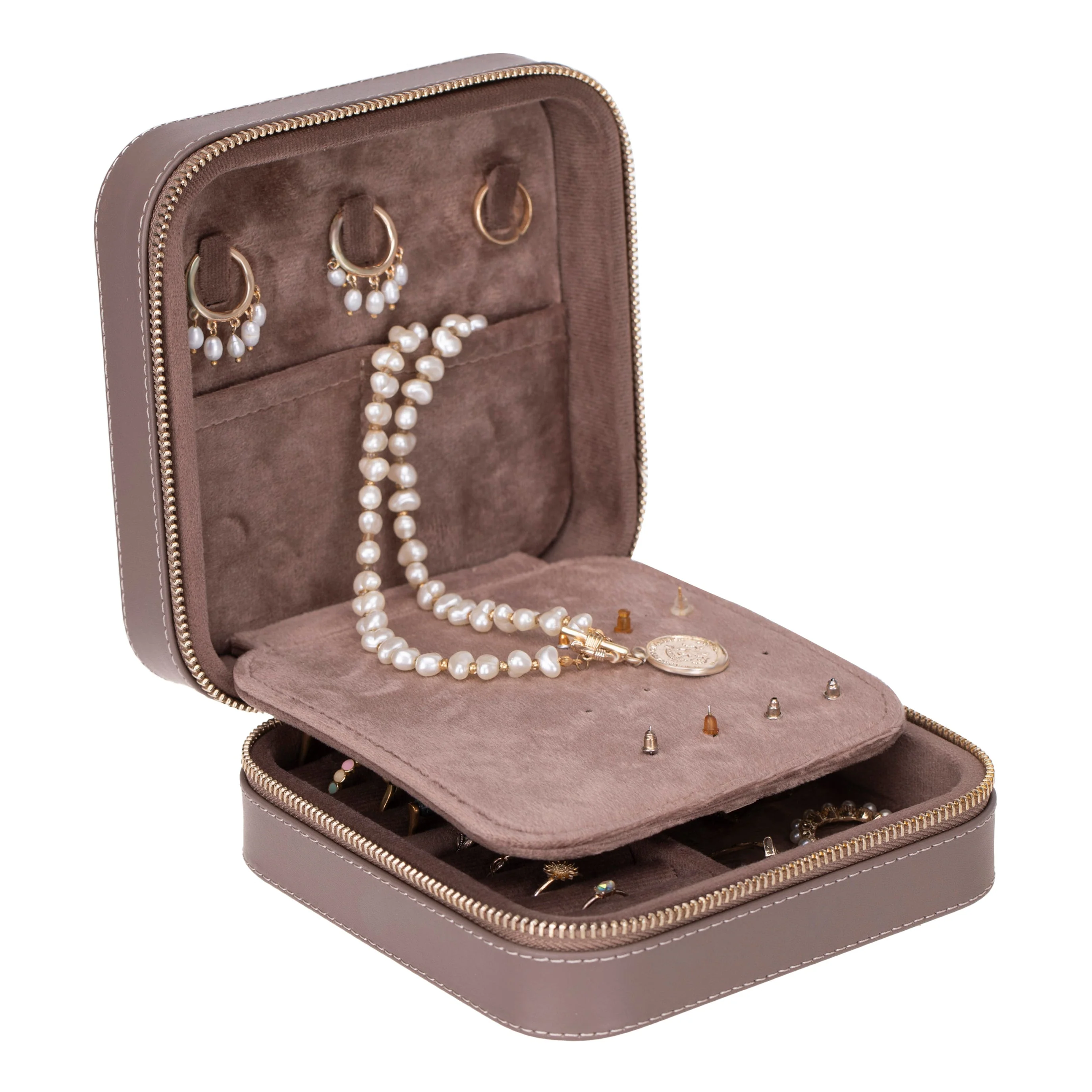 Eufaula Leather Jewelry Box - Image 3