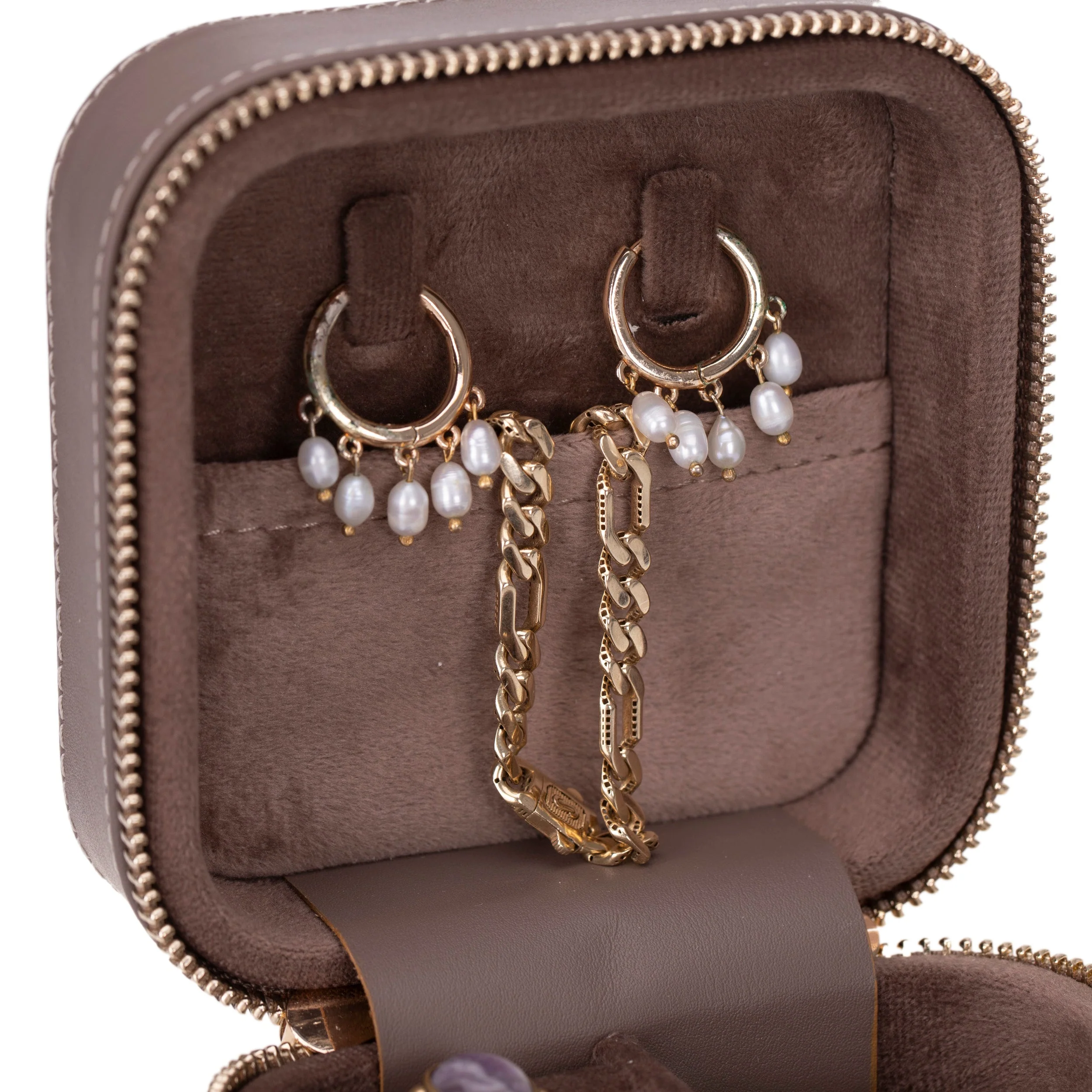 Eufaula Leather Jewelry Box - Image 6