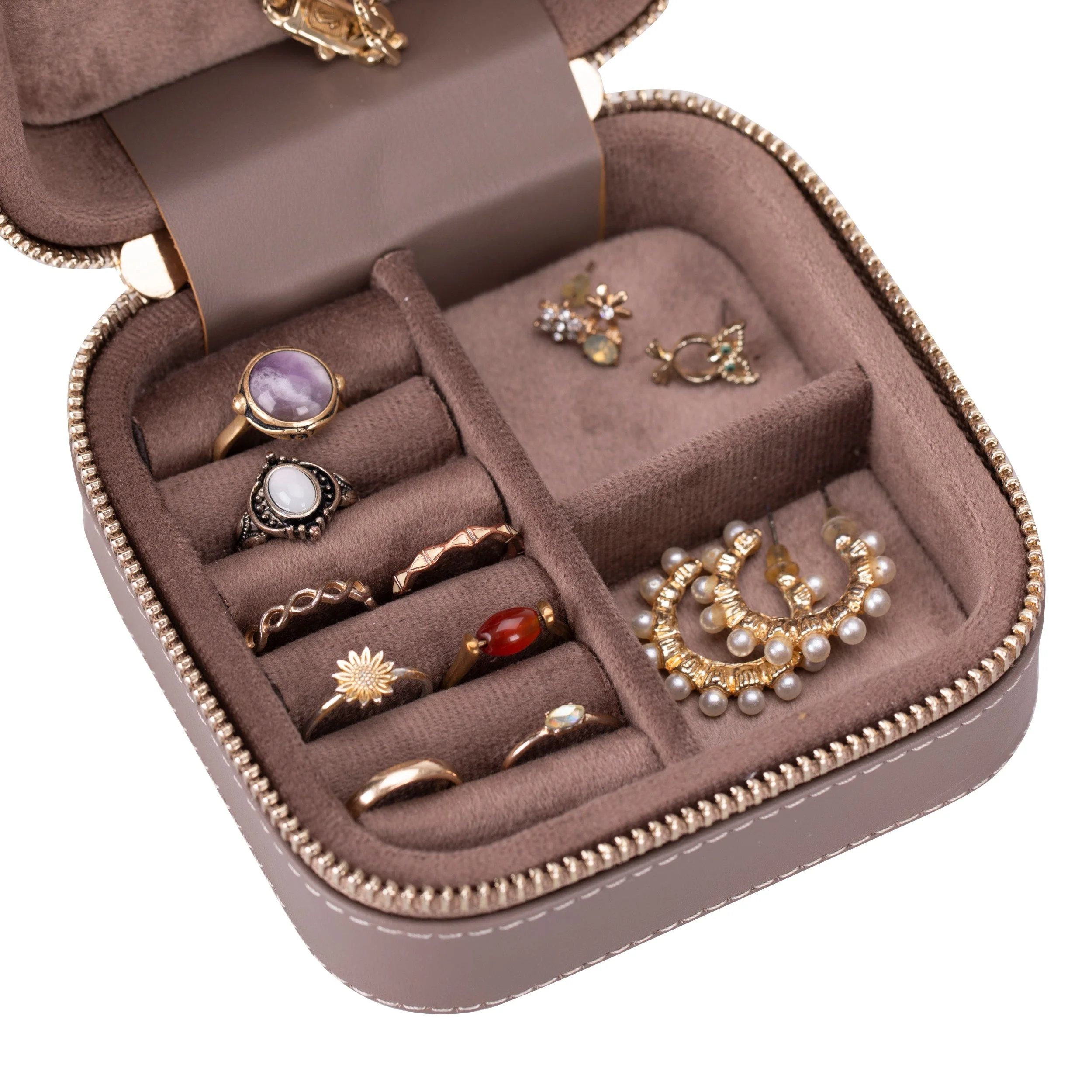 Eufaula Leather Jewelry Box - Image 7