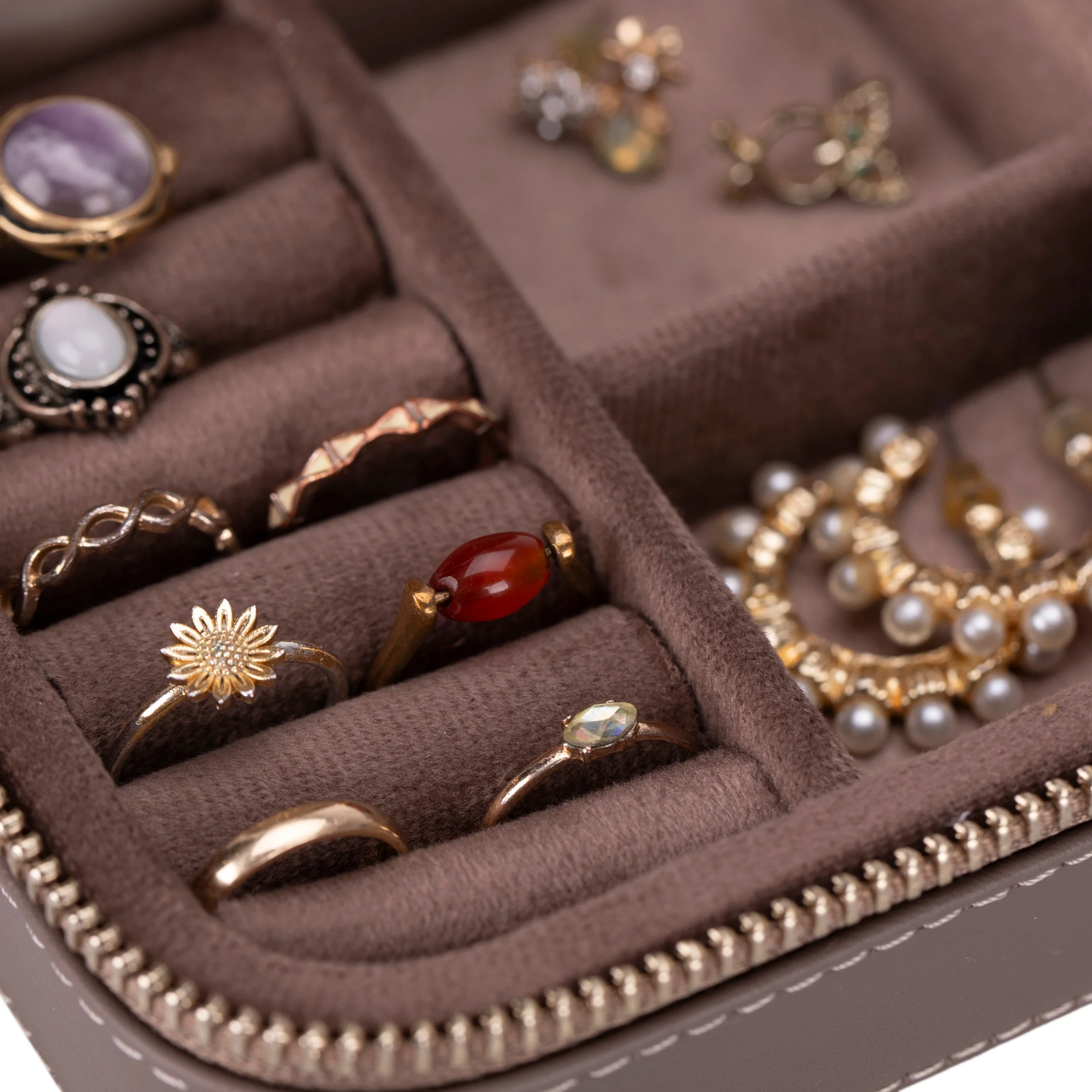 Eufaula Leather Jewelry Box - Image 8
