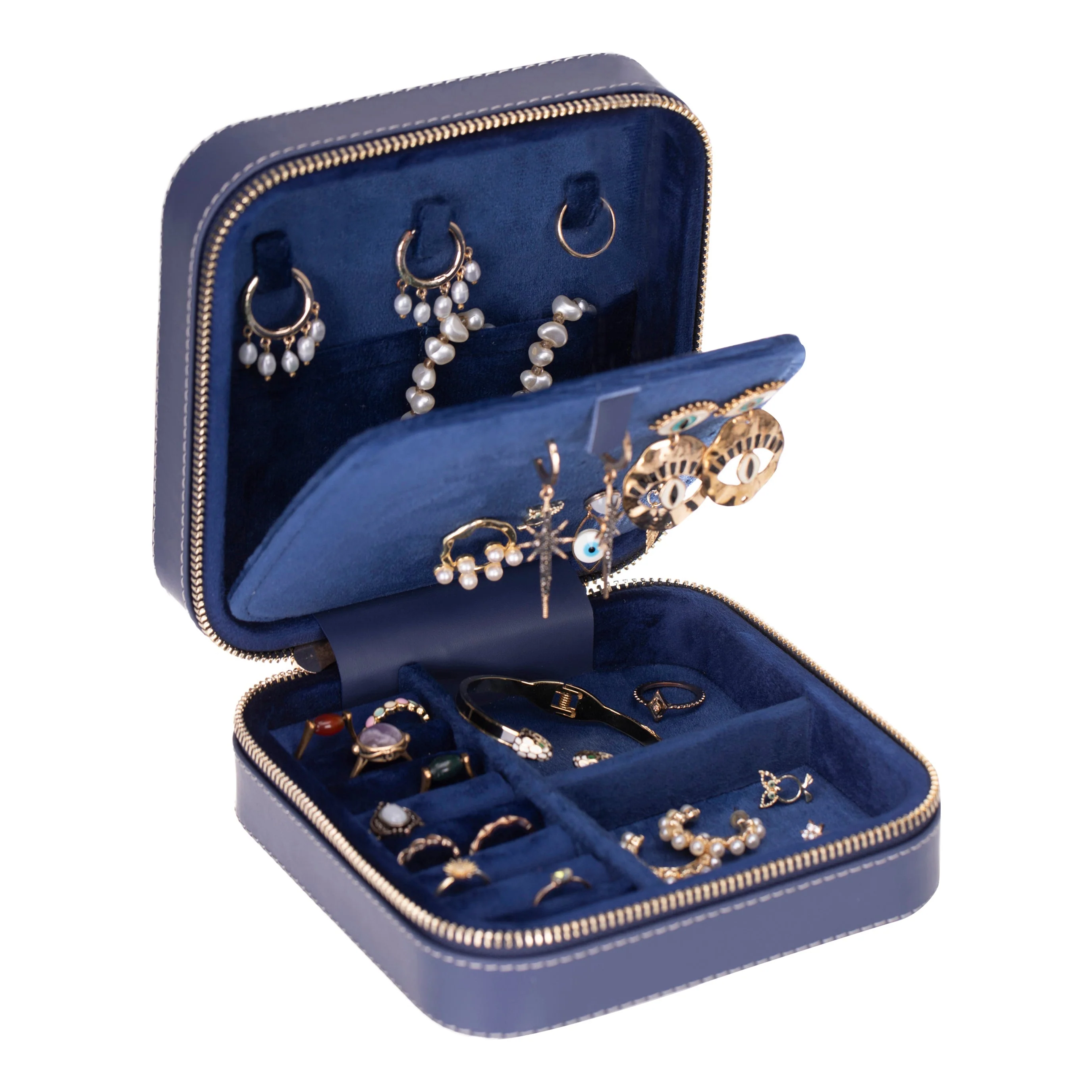 Eufaula Leather Jewelry Box - Image 9