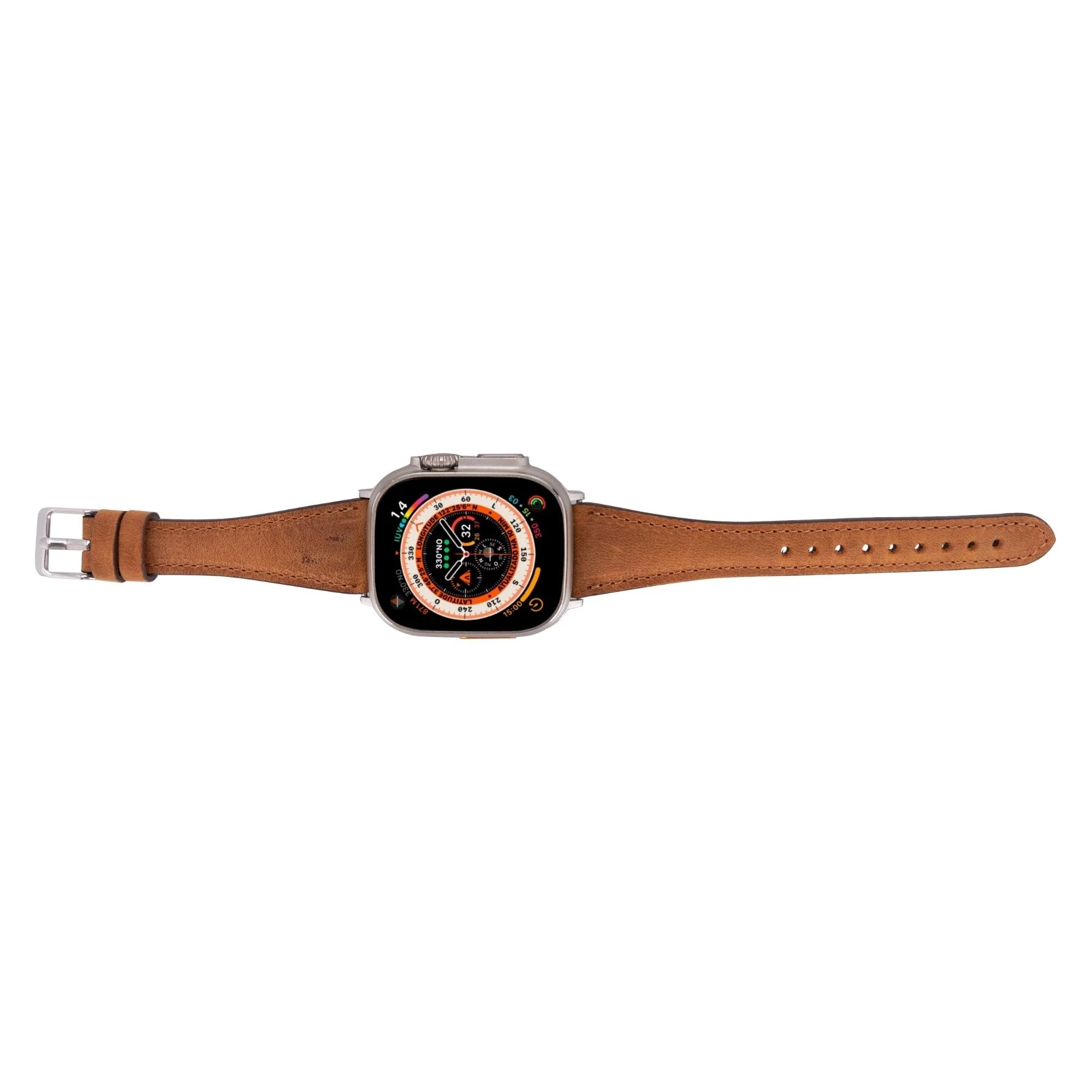 Evansville Slim Leather Bands for Apple Watch 9, Ultra 2 & SE - Image 23